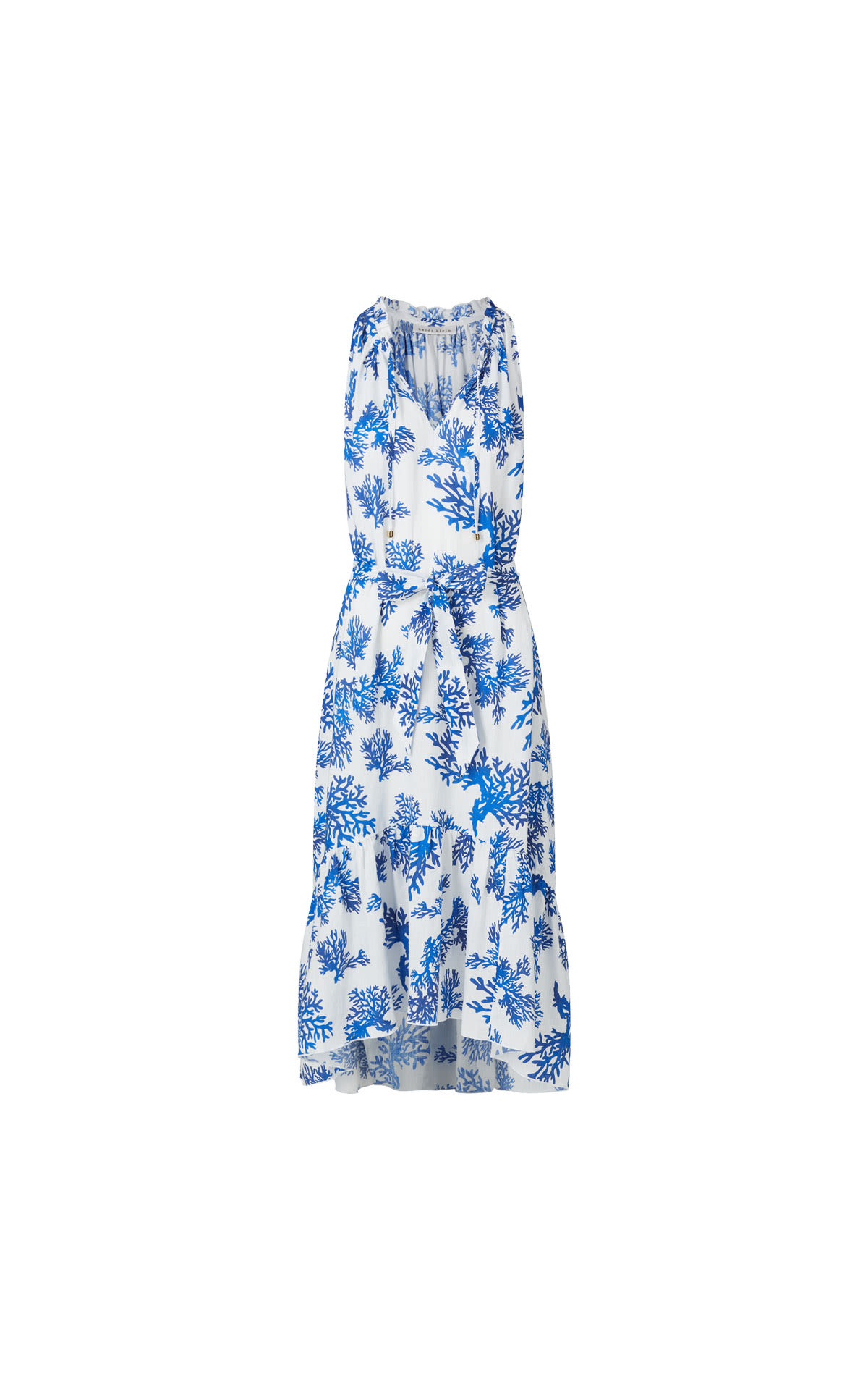 Heidi Klein Little Dix Bay Frill Midi Dress from Bicester Village