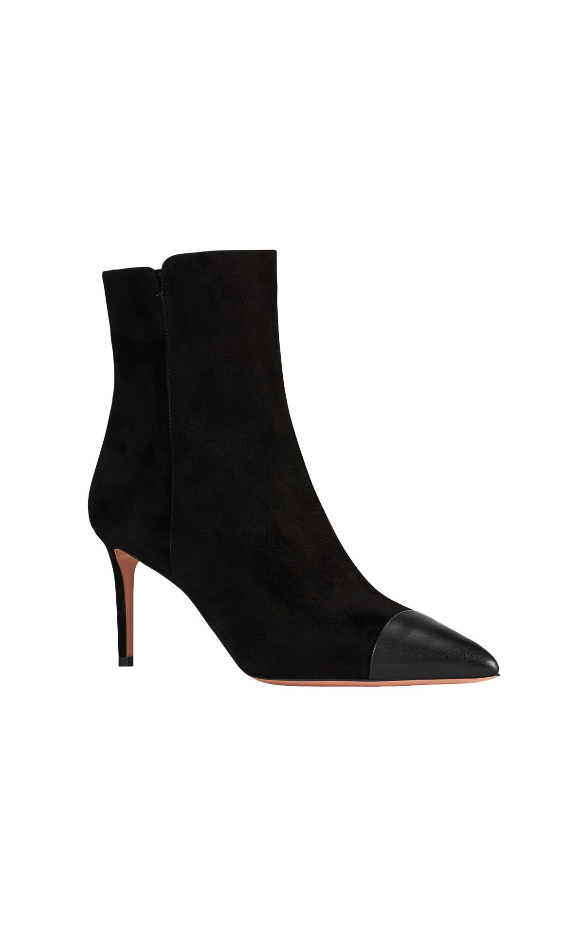 Aquazzura Milanese bootie 75 black from Bicester Village
