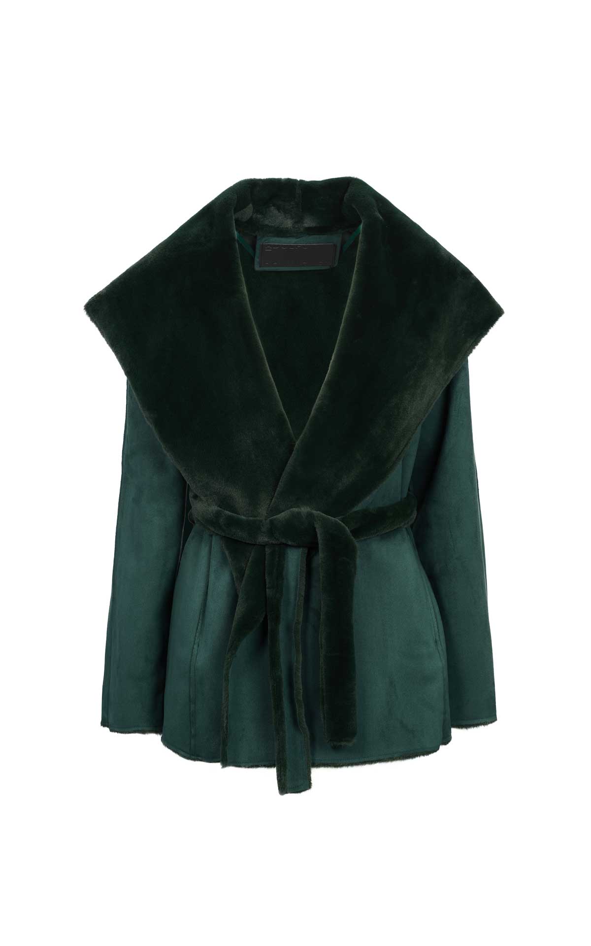 Green eco-leather jacket Adolfo dominguez
