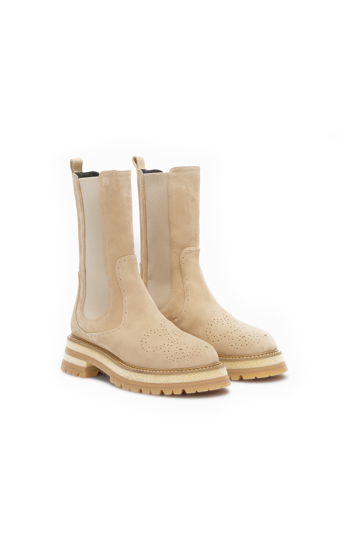 Ermanno Scervino Biker boots with decorations 