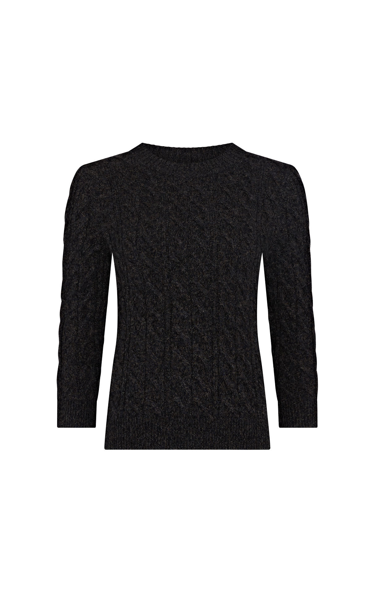 N Peal Emilia cable round neck  from Bicester Village