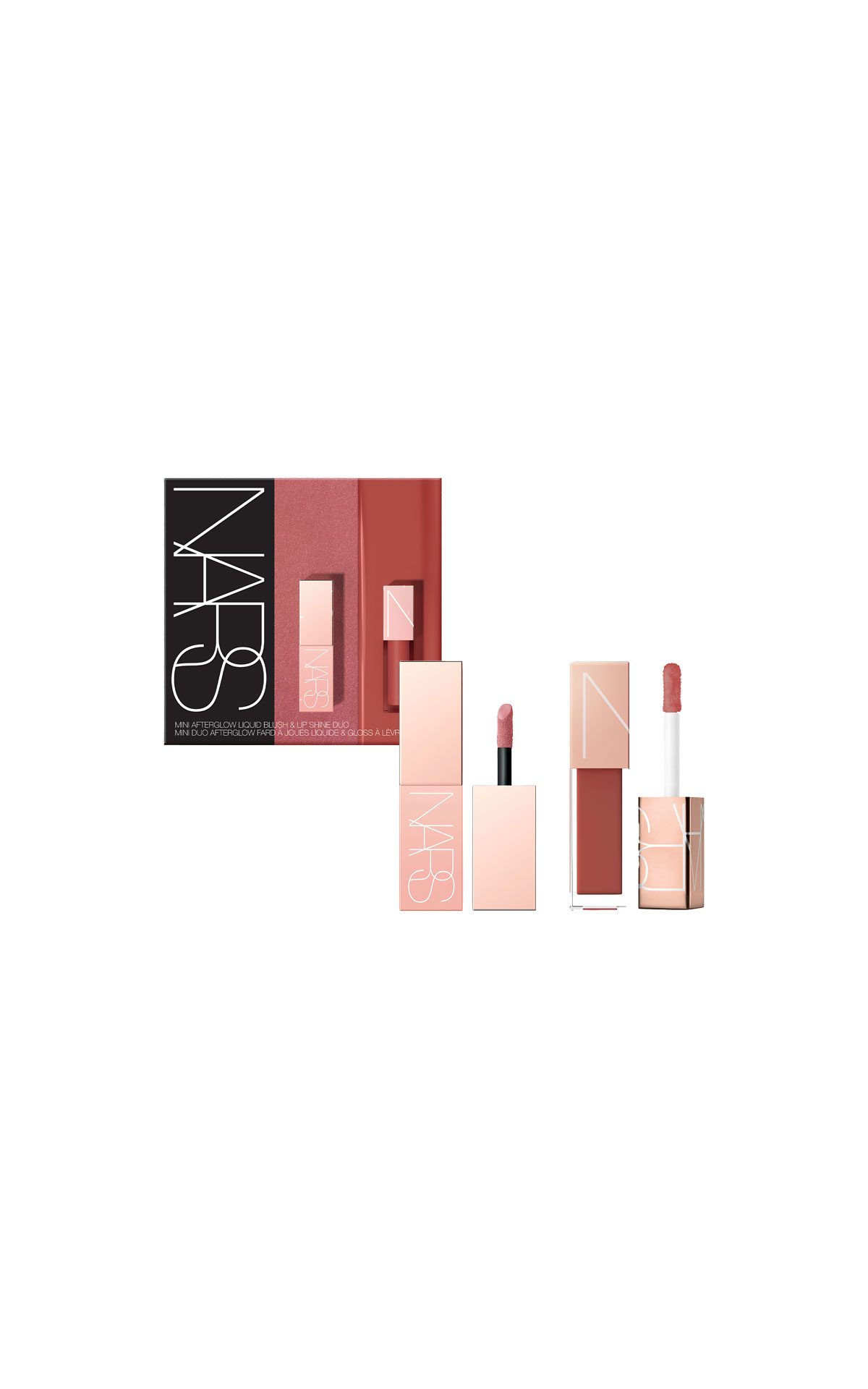 NARS Mini afterglow blush and lip shine set shade 1 from Bicester Village