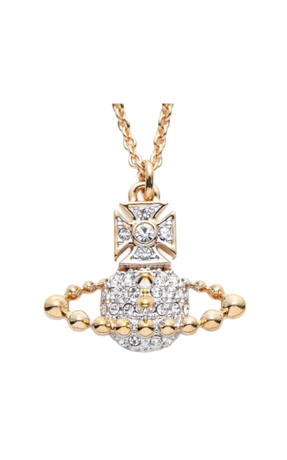 Vivian Westwood Lena bas relief pendant from Bicester Village