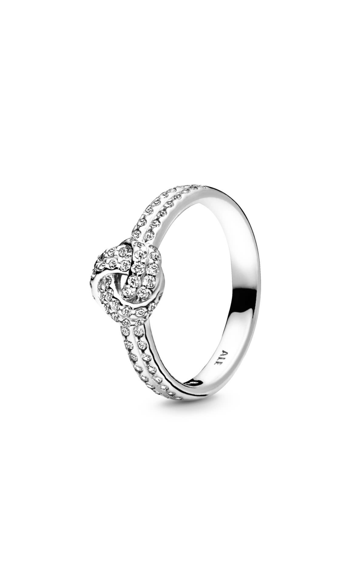 Shiny amour knot ring pandora outlet barcelona la roca village