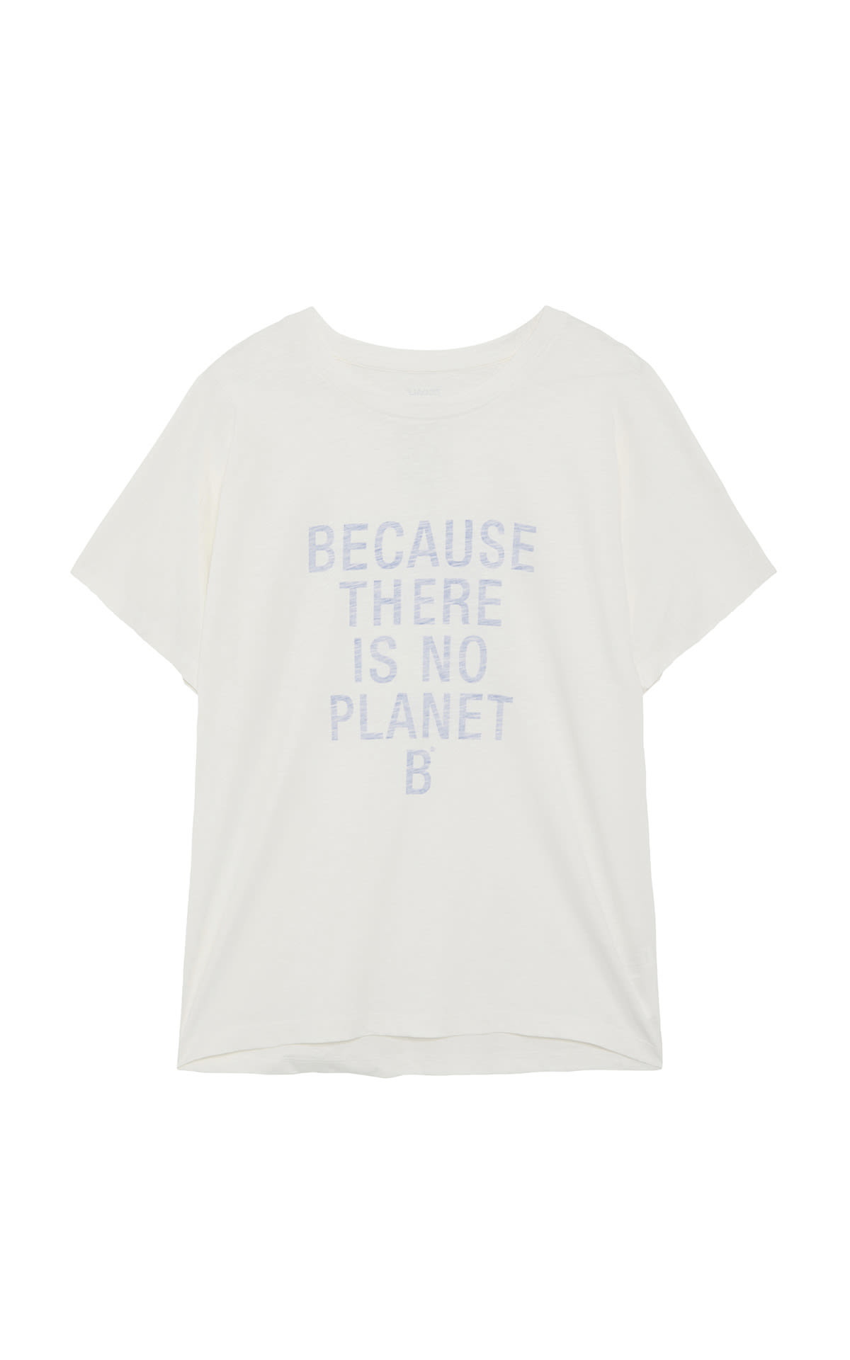 Beige short sleeve t-shirt for women Ecoalf