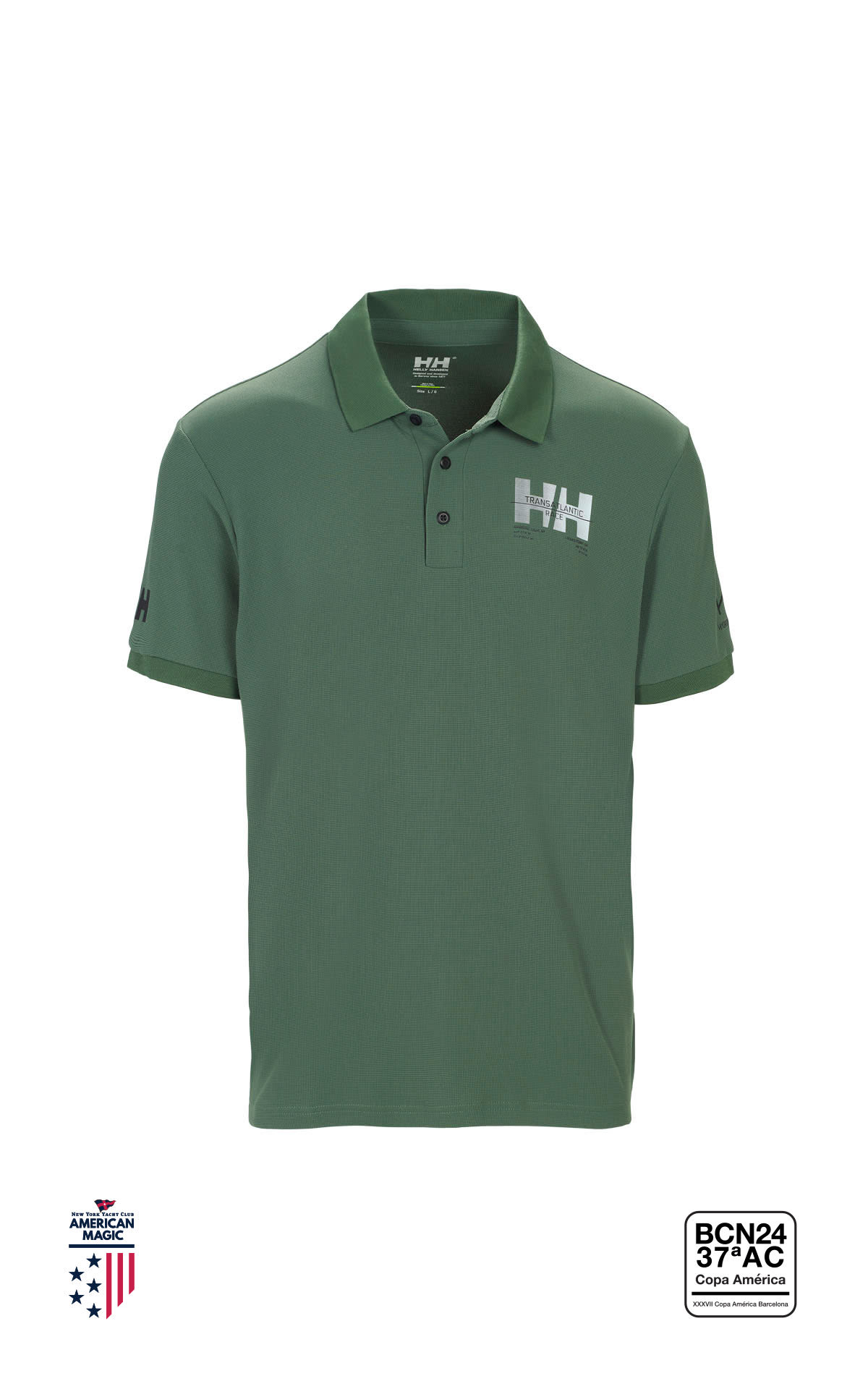 Green polo shirt helly hansen outlet barcelona la roca village