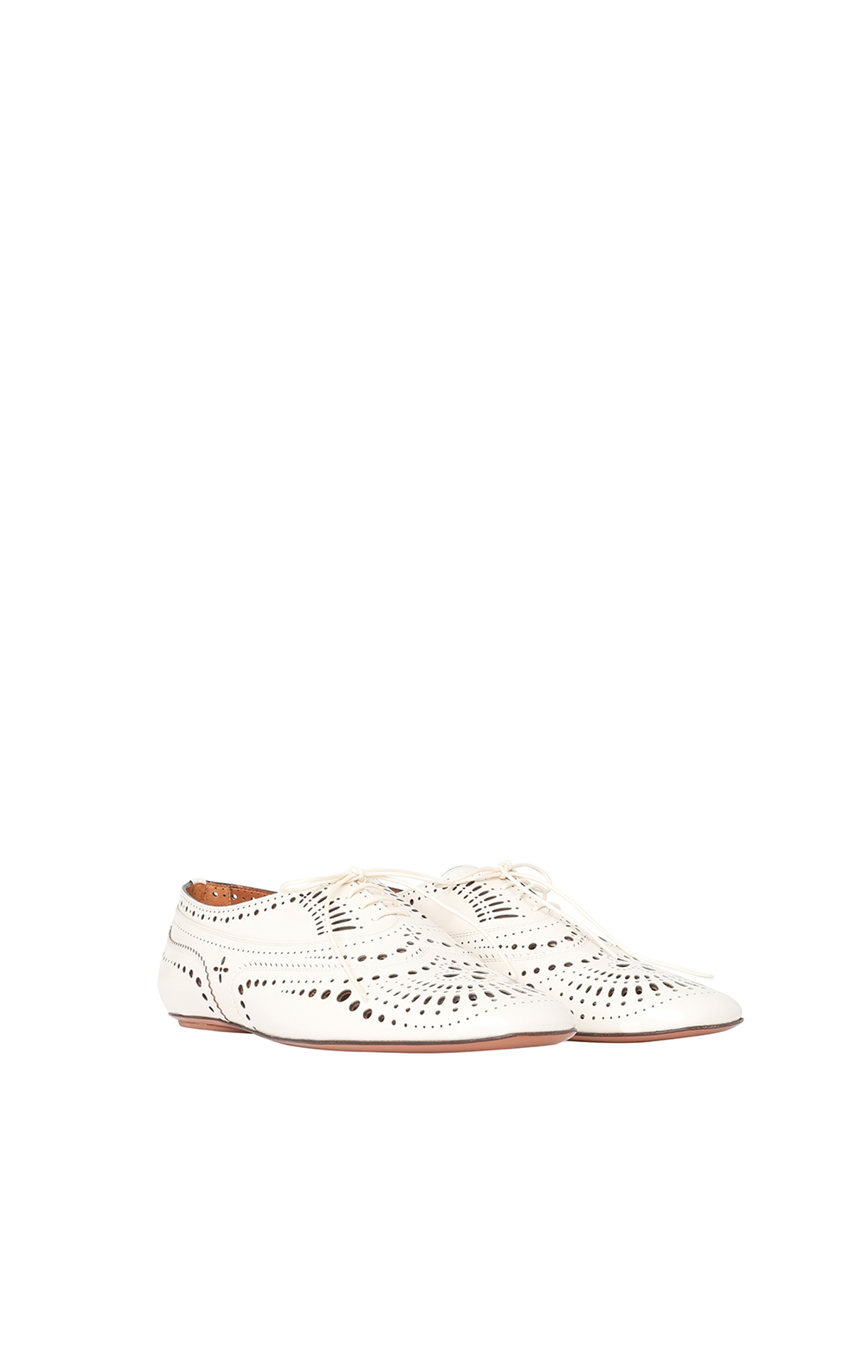 Zimmermann white Leather derbies La Vallée Village