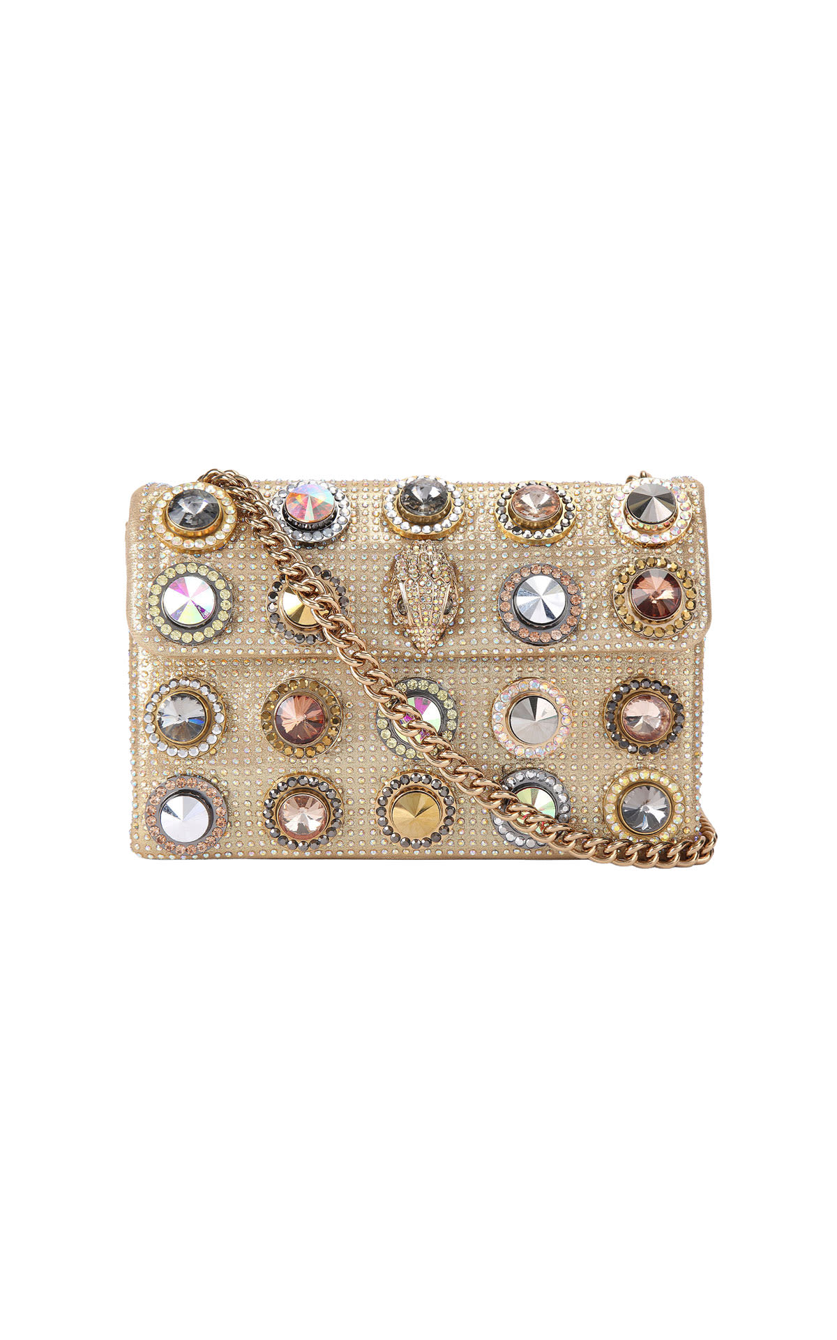 Kurt Geiger Medium Kensington octavia gold comb from Bicester Village