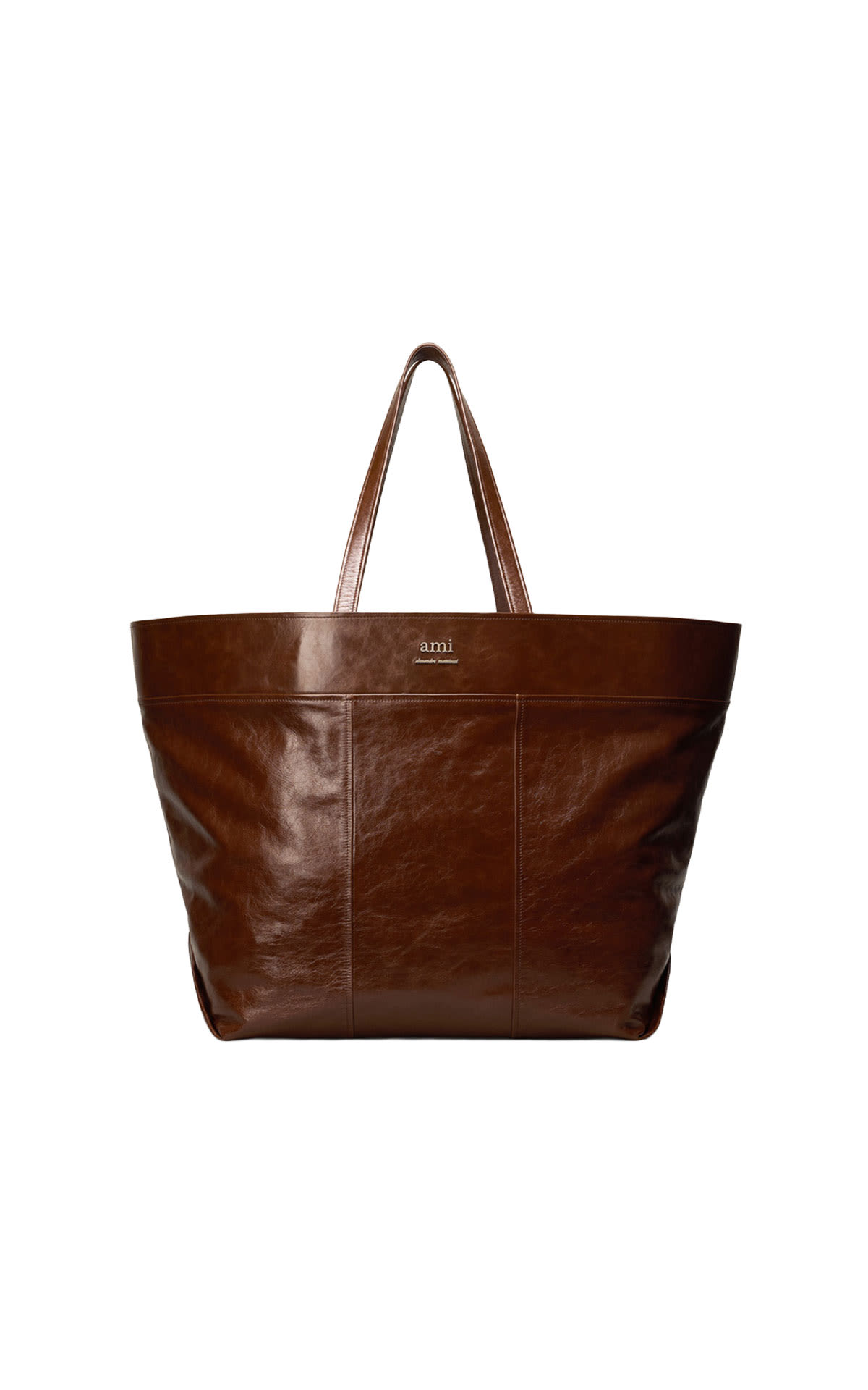 Ami Paris East west maxi ami shopping bag from Bicester Village