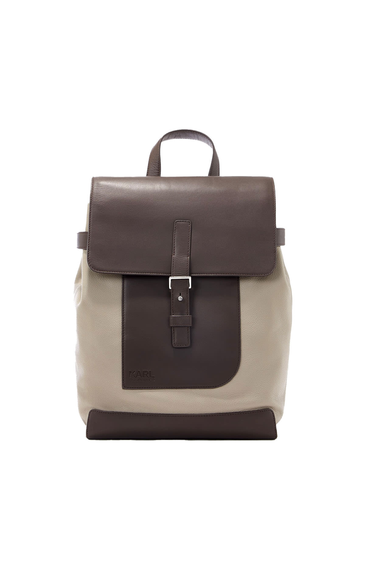 Leather backpack karl lagerfeld outlet madrid las rozas village