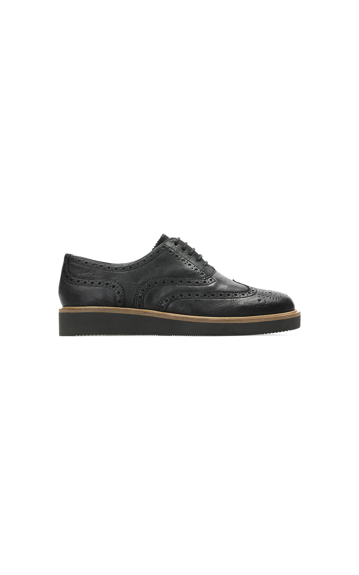 Clarks Glickly brogue black from Bicester Village