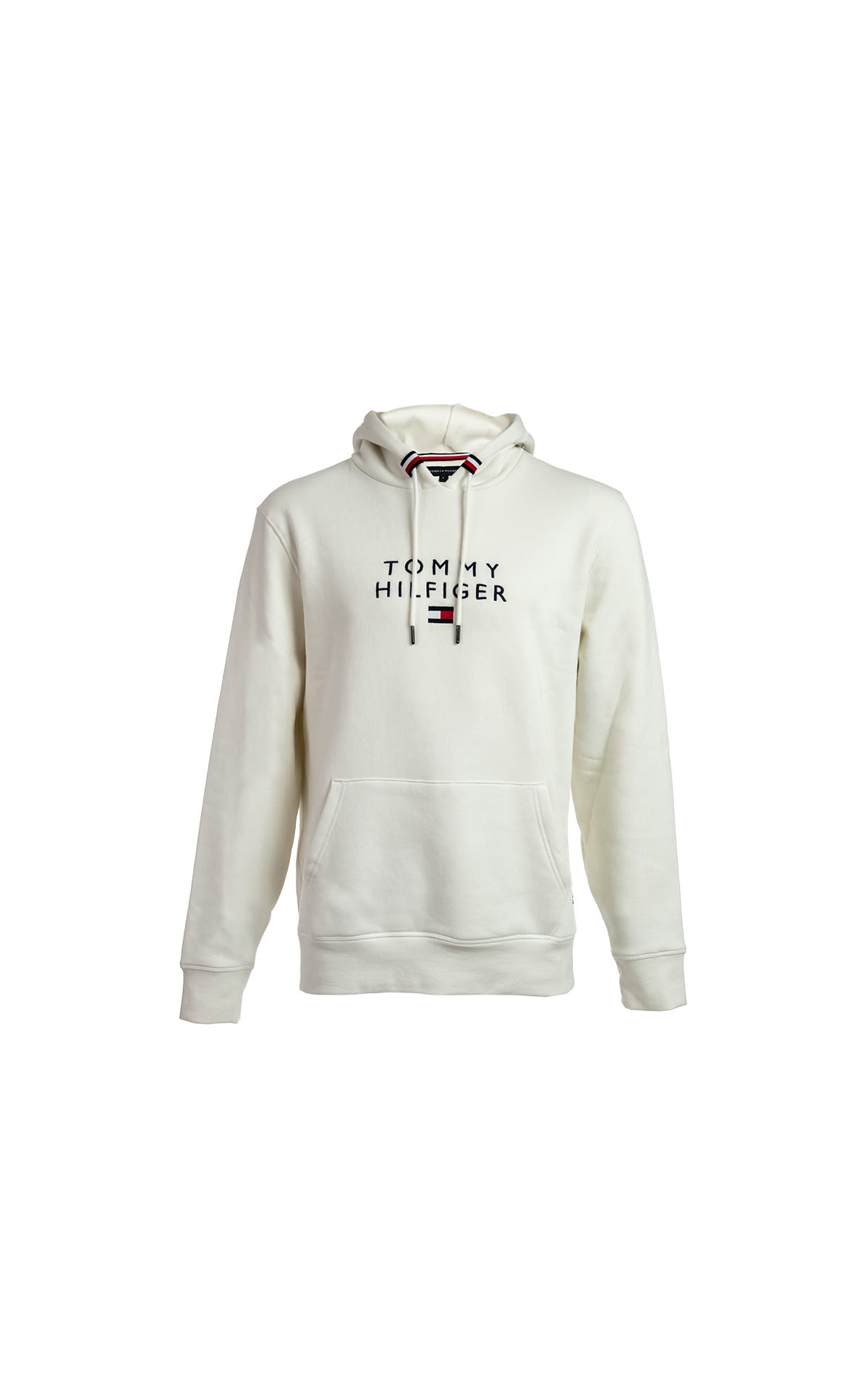 Felpa con cappuccio bianco Tommy Hifiger