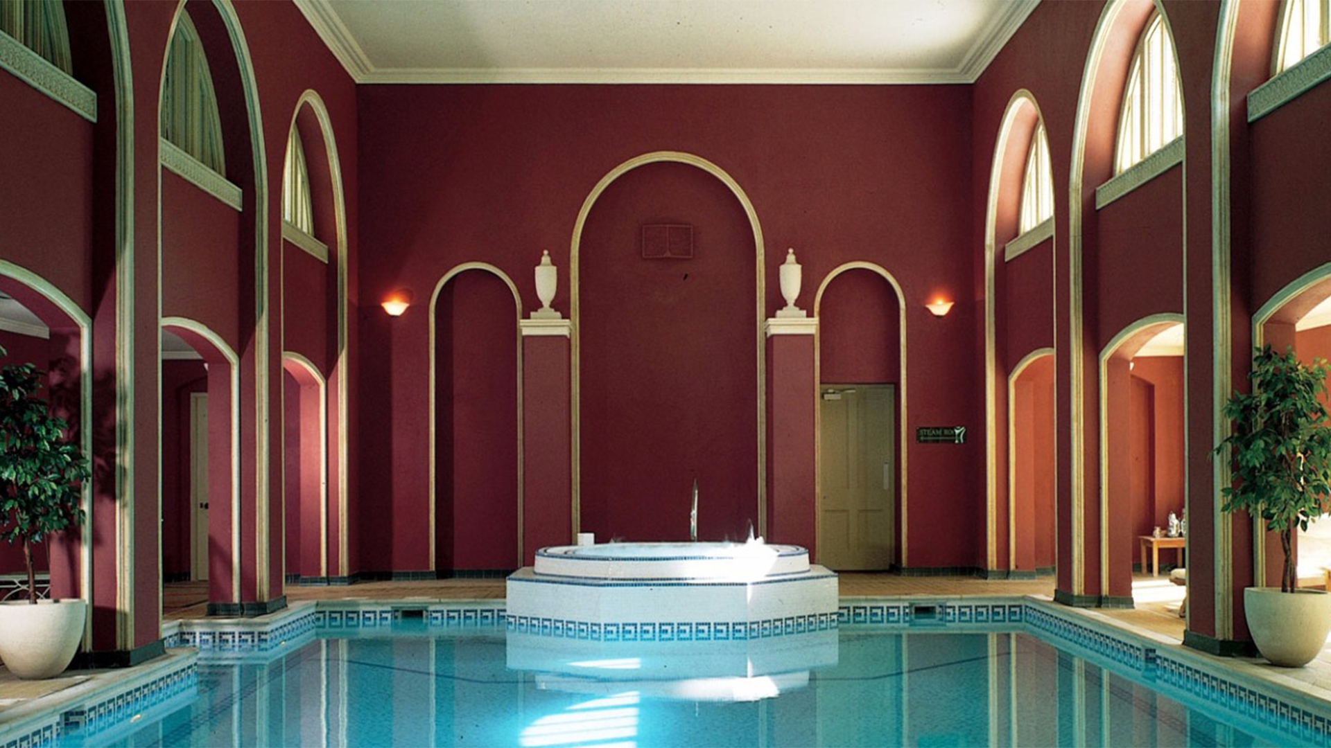 Pool at The Spa at Hartwell House in Oxford