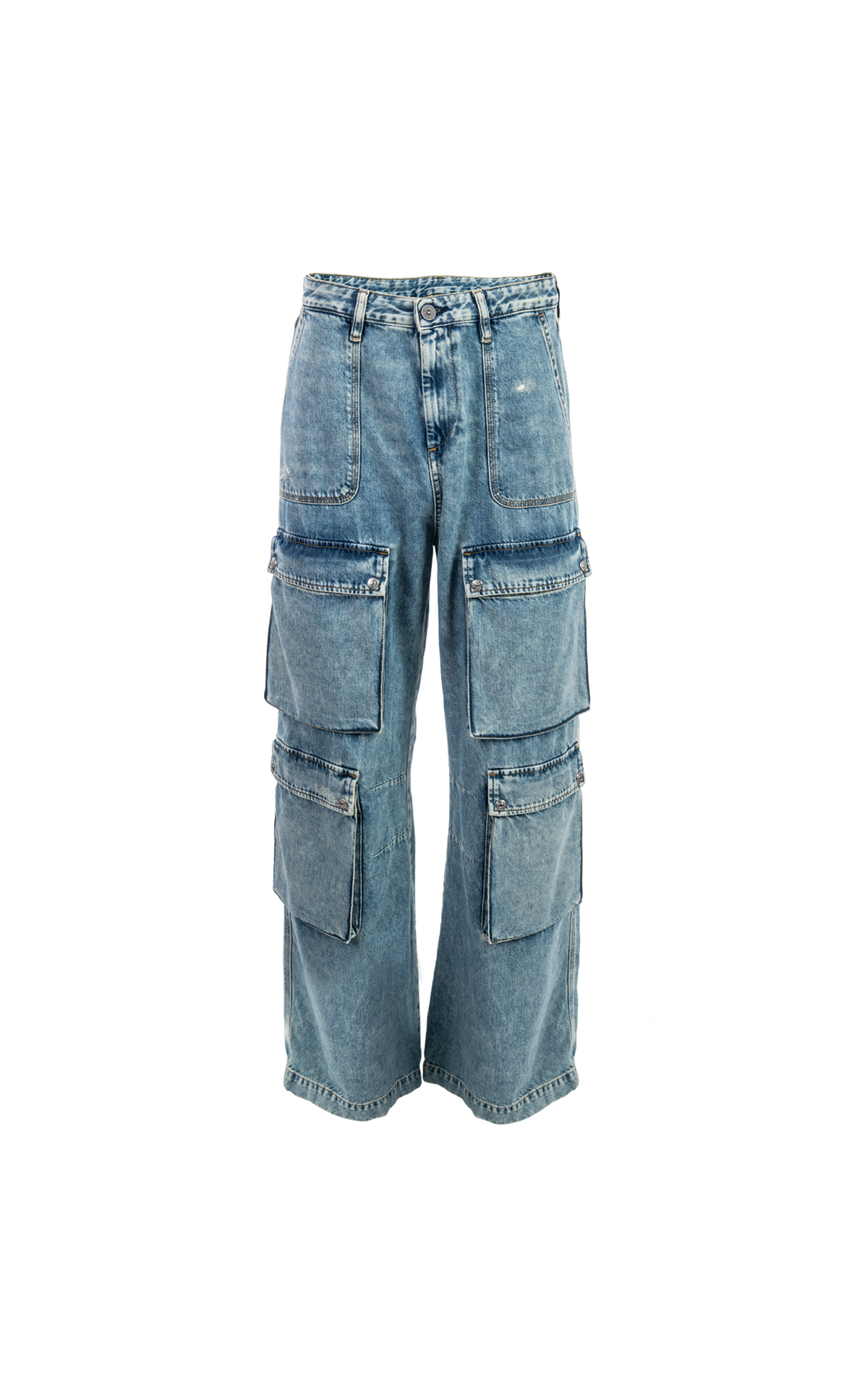 Diesel pantaloni denim larghi