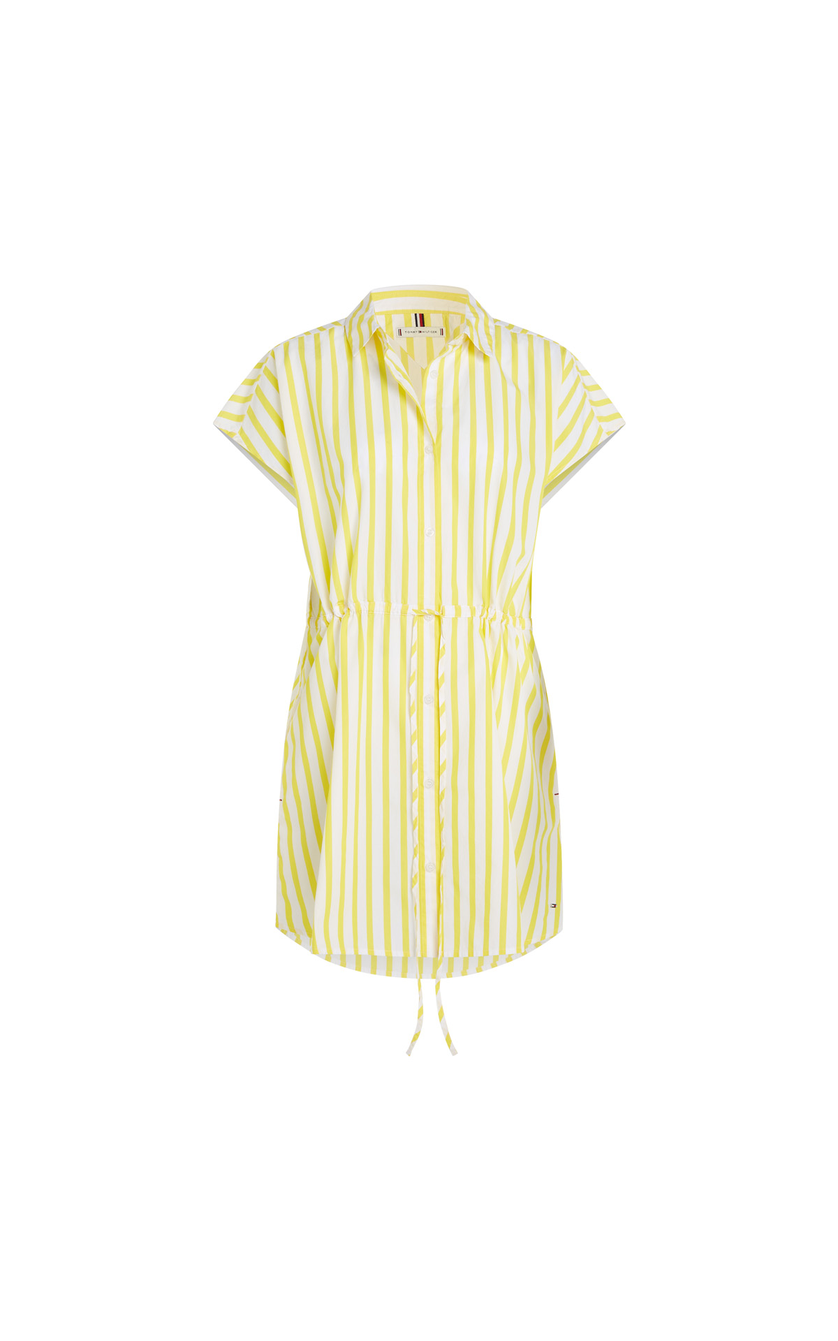 Yellow striped shirt dress tommy hilfiger outlet barcelona la roca village