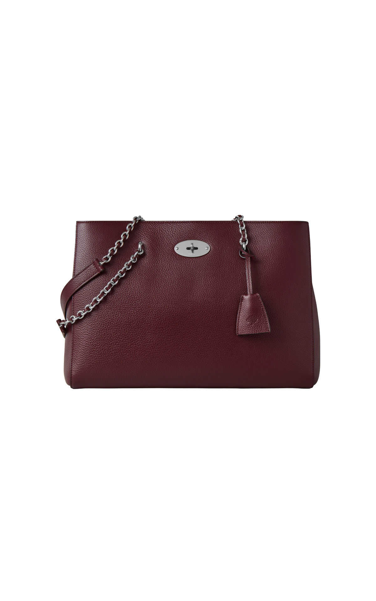 Mulberry Lily chain tote small classic grain from Bicester Village