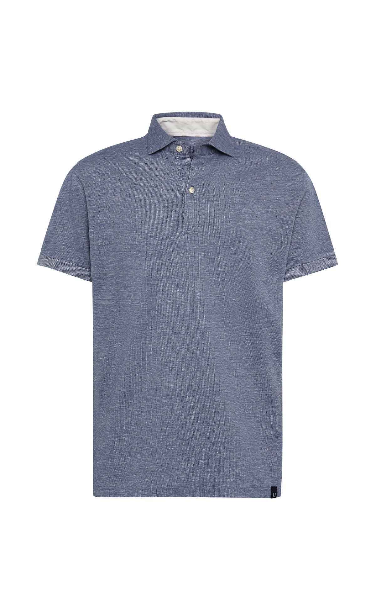 Linen pique polo shirt boggi milano outlet barcelona