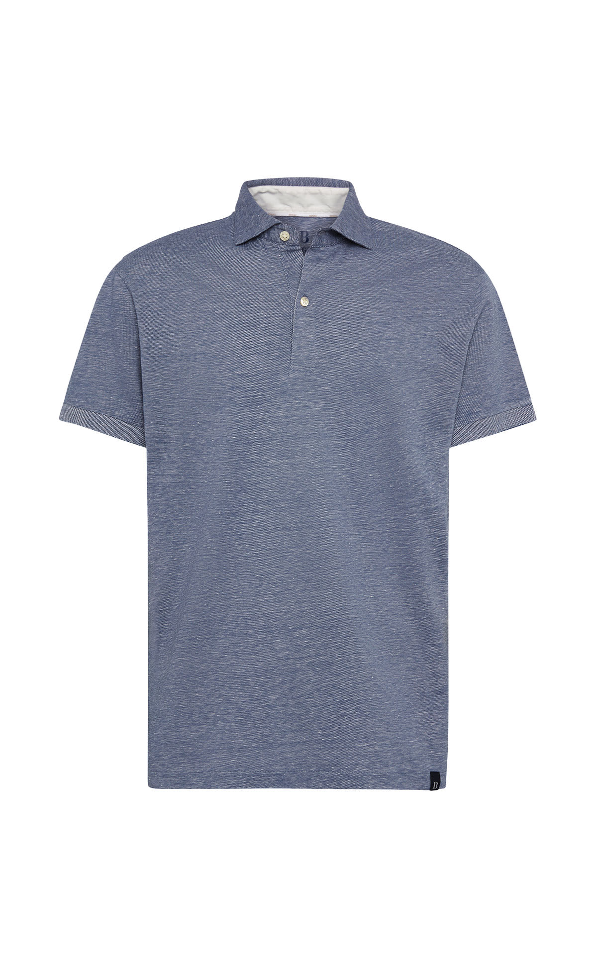 Linen pique polo shirt boggi milano outlet barcelona
