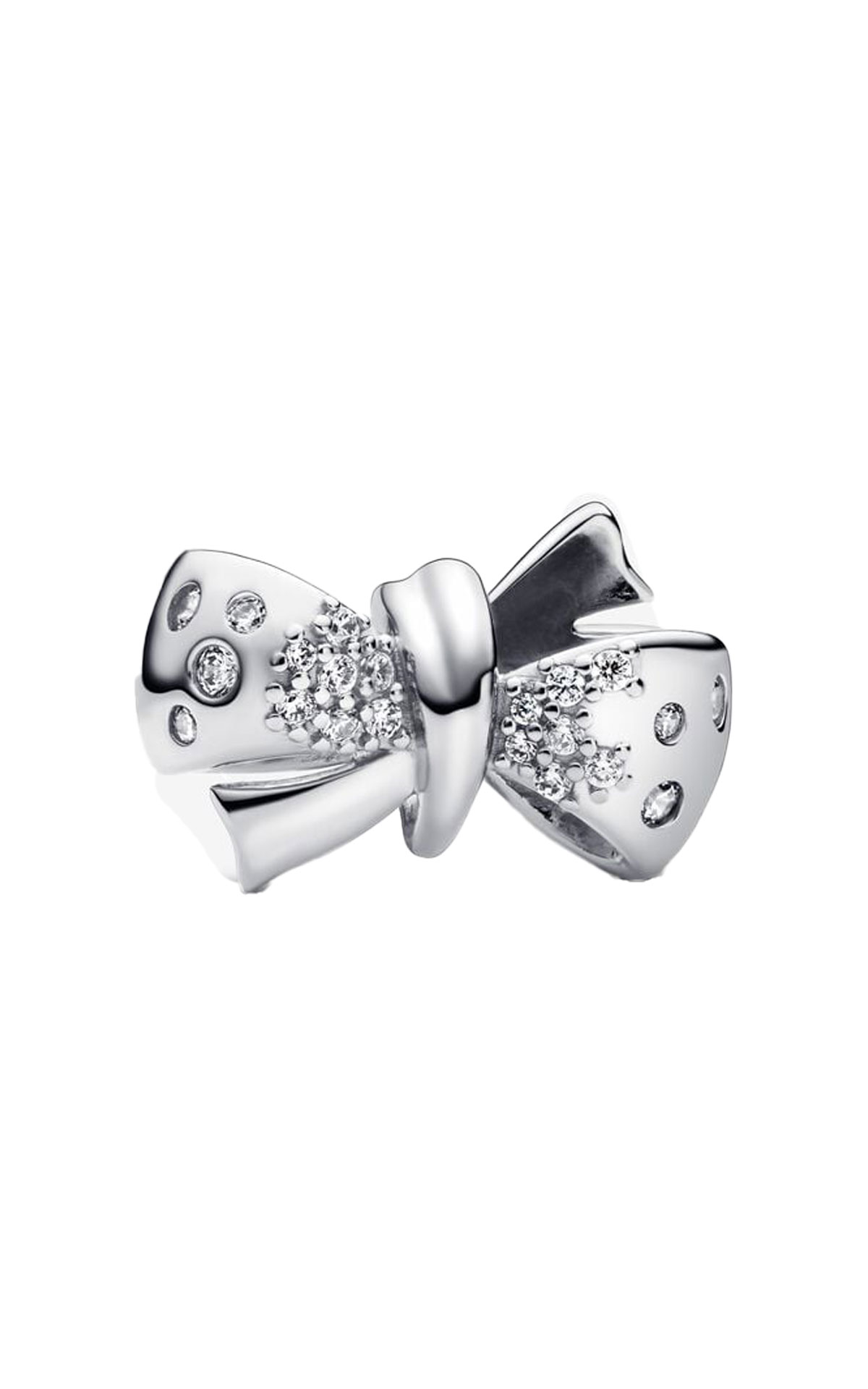 Pandora Sparkling Bow Charm from Bicester Village