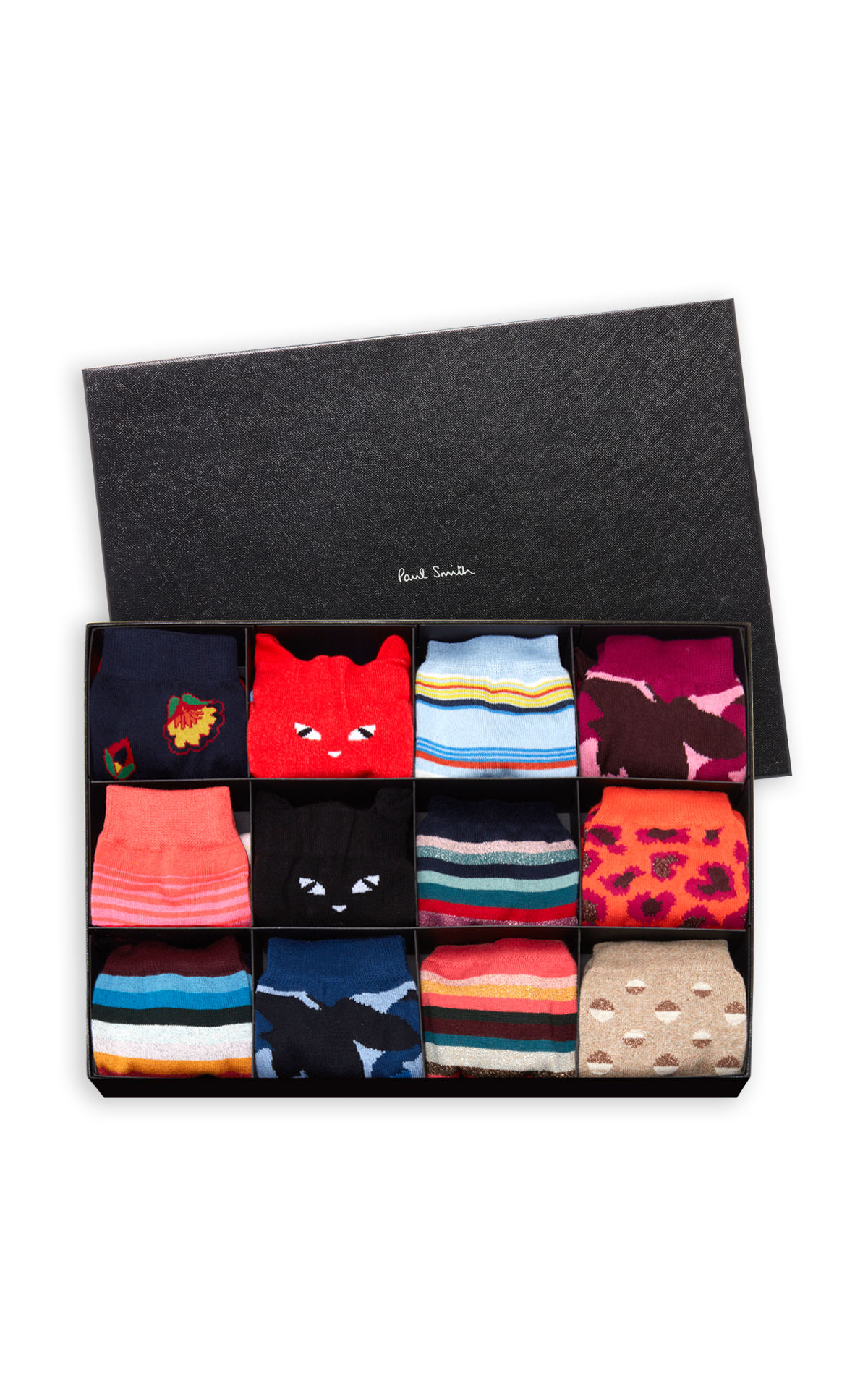Coffret 12 paires de chaussettes homme