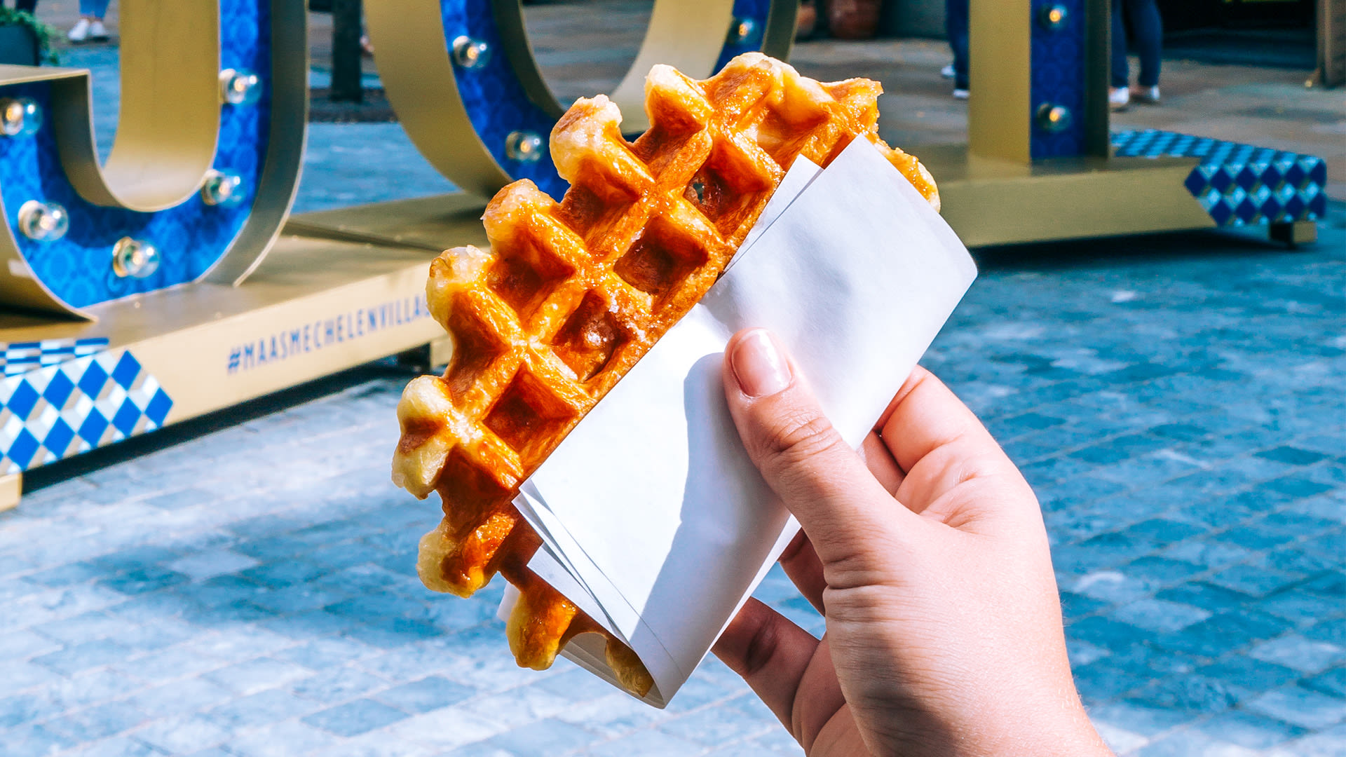 Waffles at Maasmechelen Village