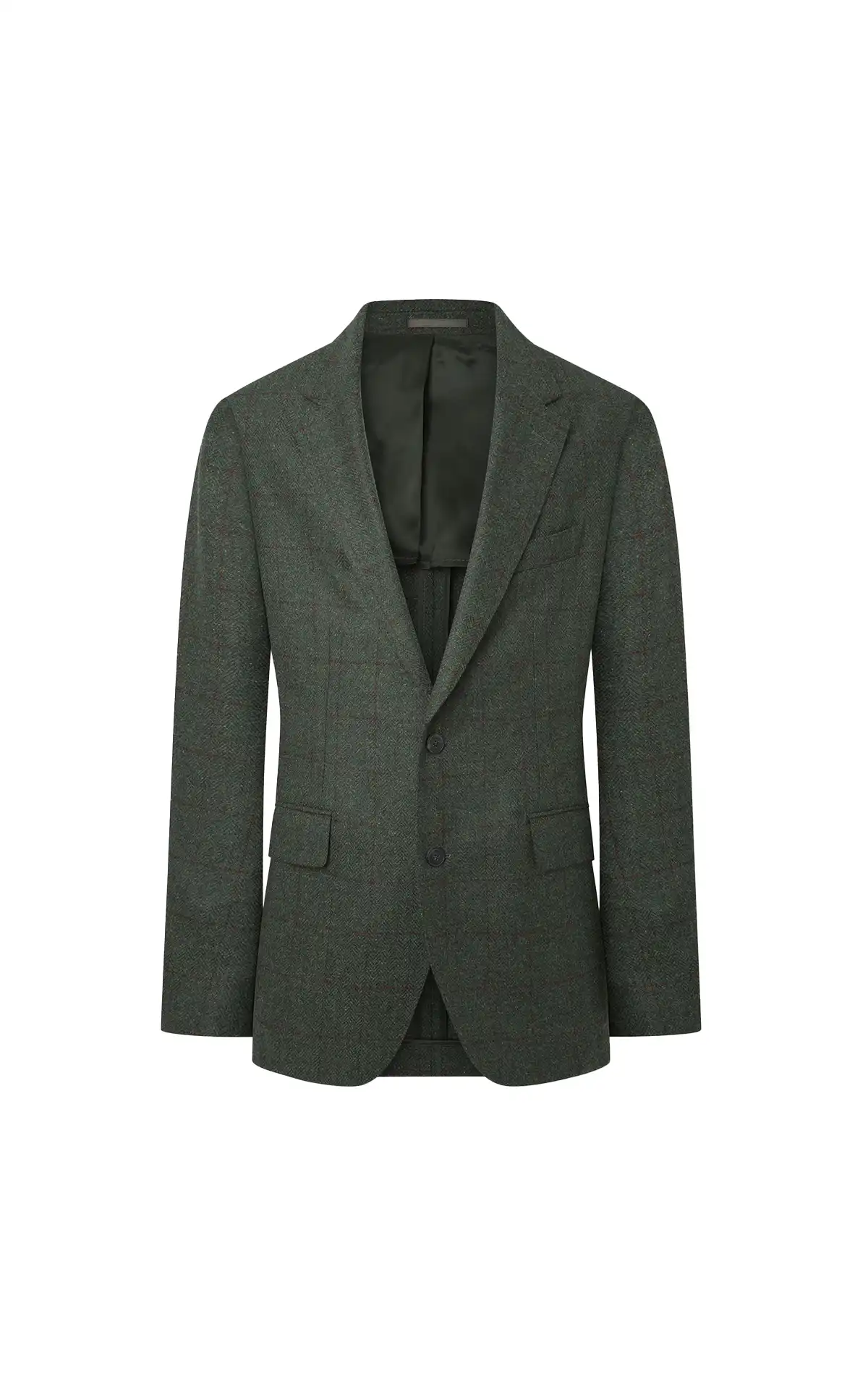 Hackett London green Checked blazer La Vallée Village