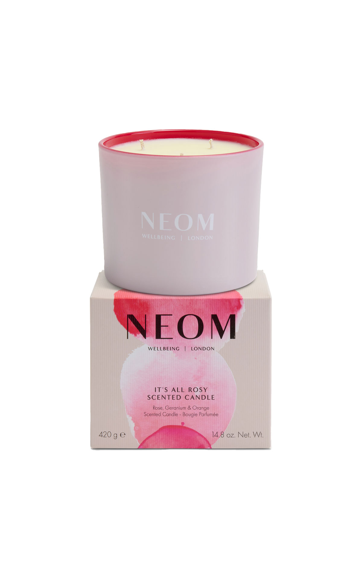 NEOM It’s All Rosy 3 Wick Candle from Bicester Village
