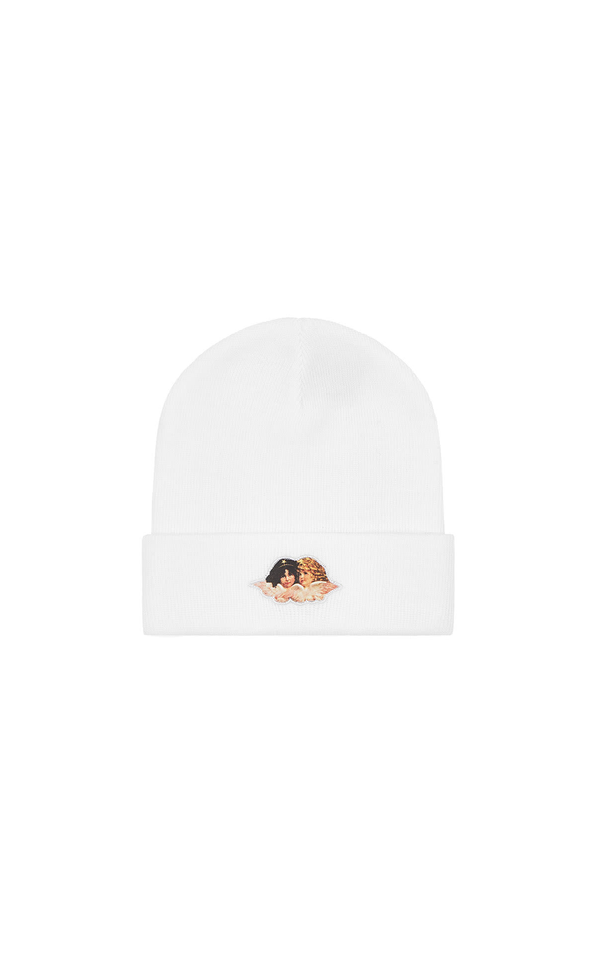 Fiorucci Angels patch beanie white from Bicester Village