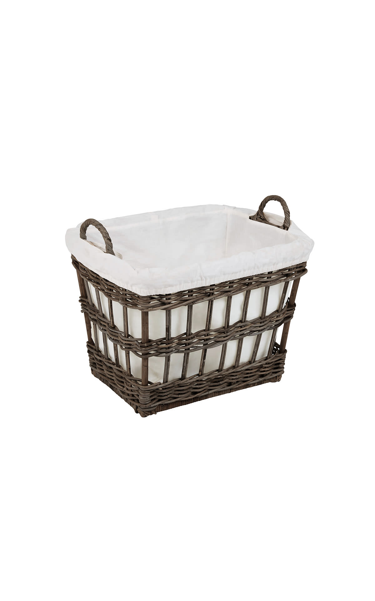 The White Company Square seagrass basket  from Bicester Village