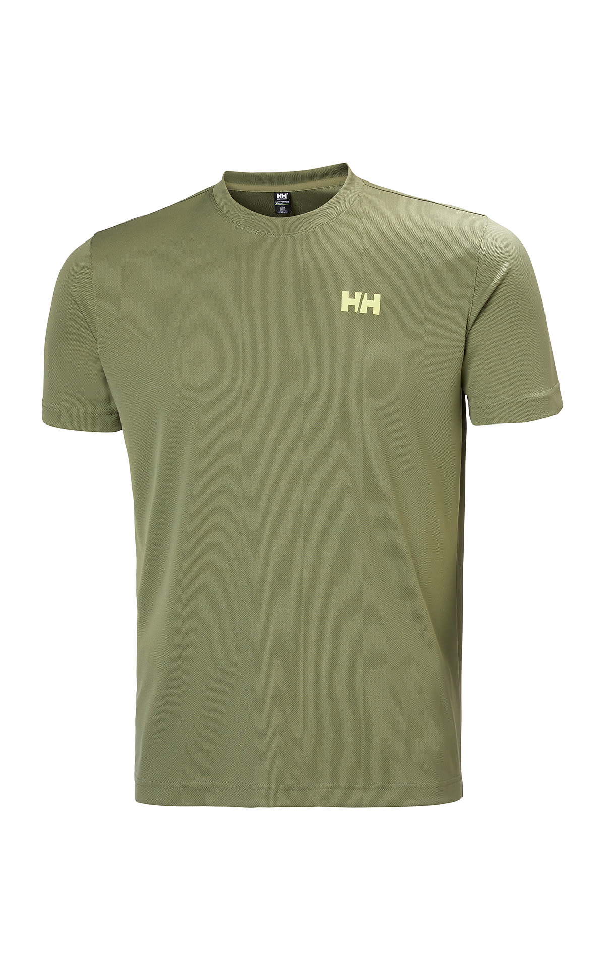 Khaki green short-sleeved T-shirt 
