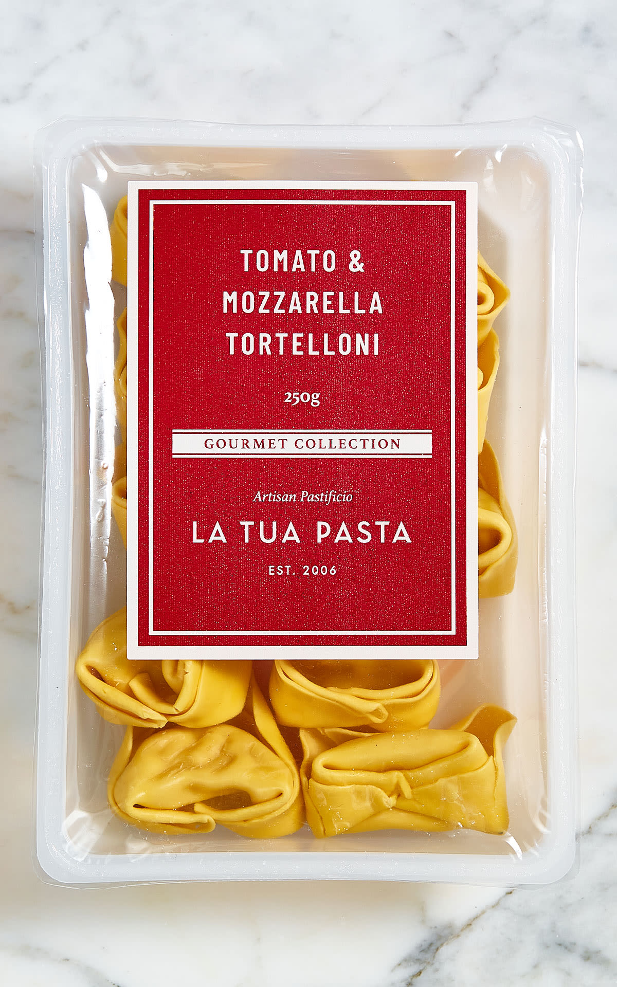 La Tua Pasta Tomato and mozzarella tortelloni from Bicester Village