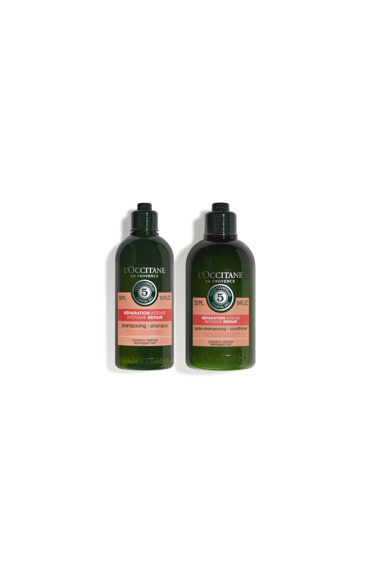 L'Occitane two products: Shampoo and Conditioner