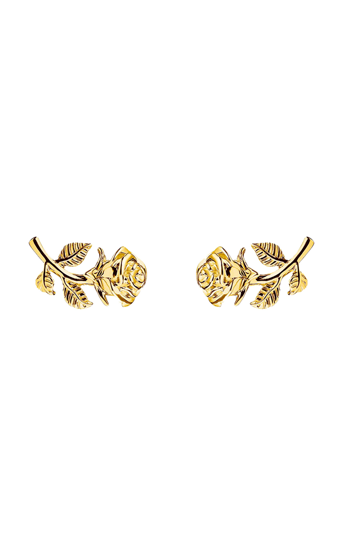Roses Romance Gold Plated Earrings thomas sabo outlet madrid las rozas village