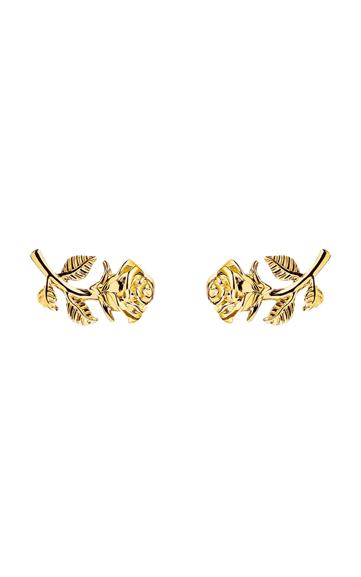 Roses Romance Gold Plated Earrings thomas sabo outlet madrid las rozas village