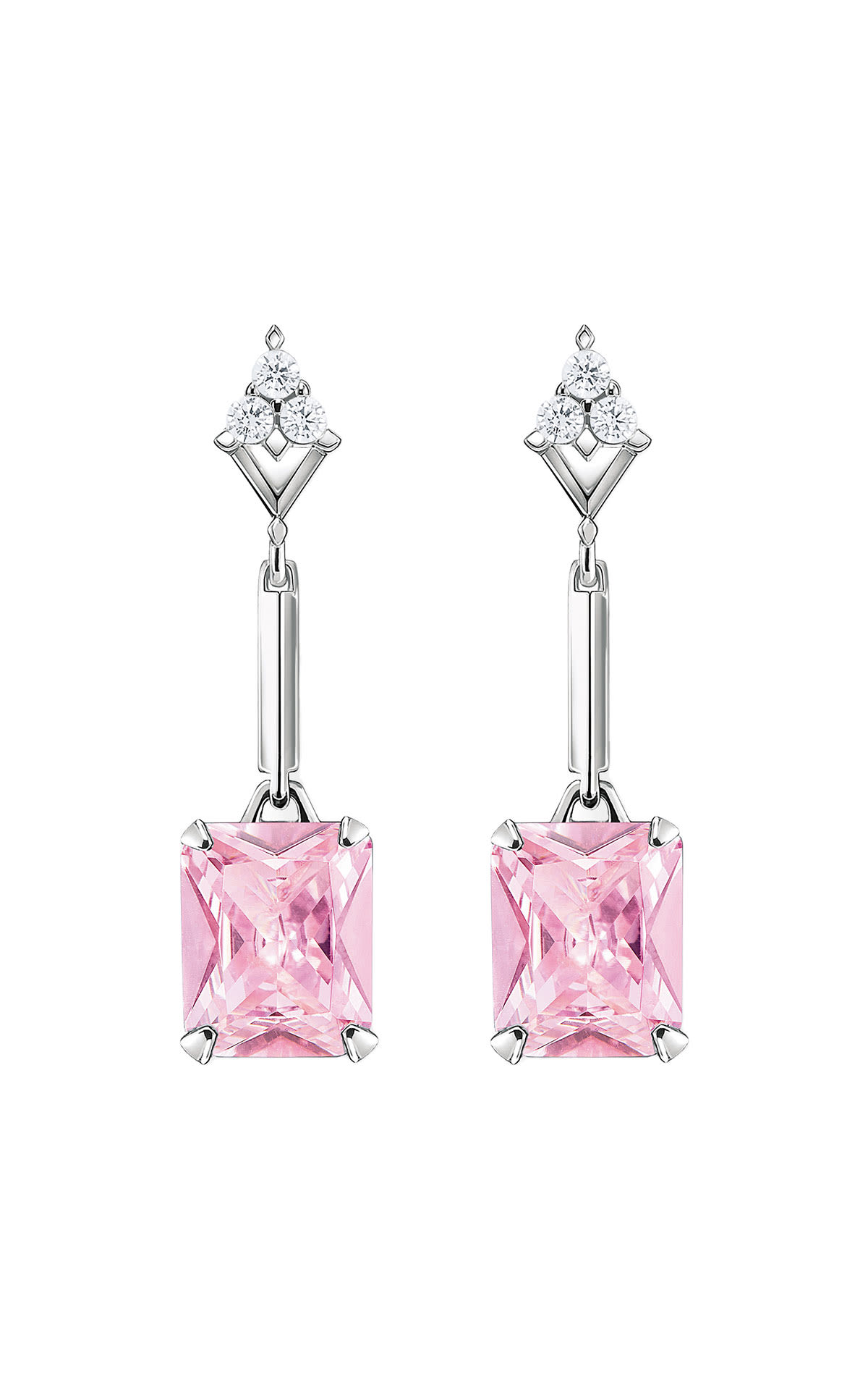 Pink earrings Thomas Sabo 