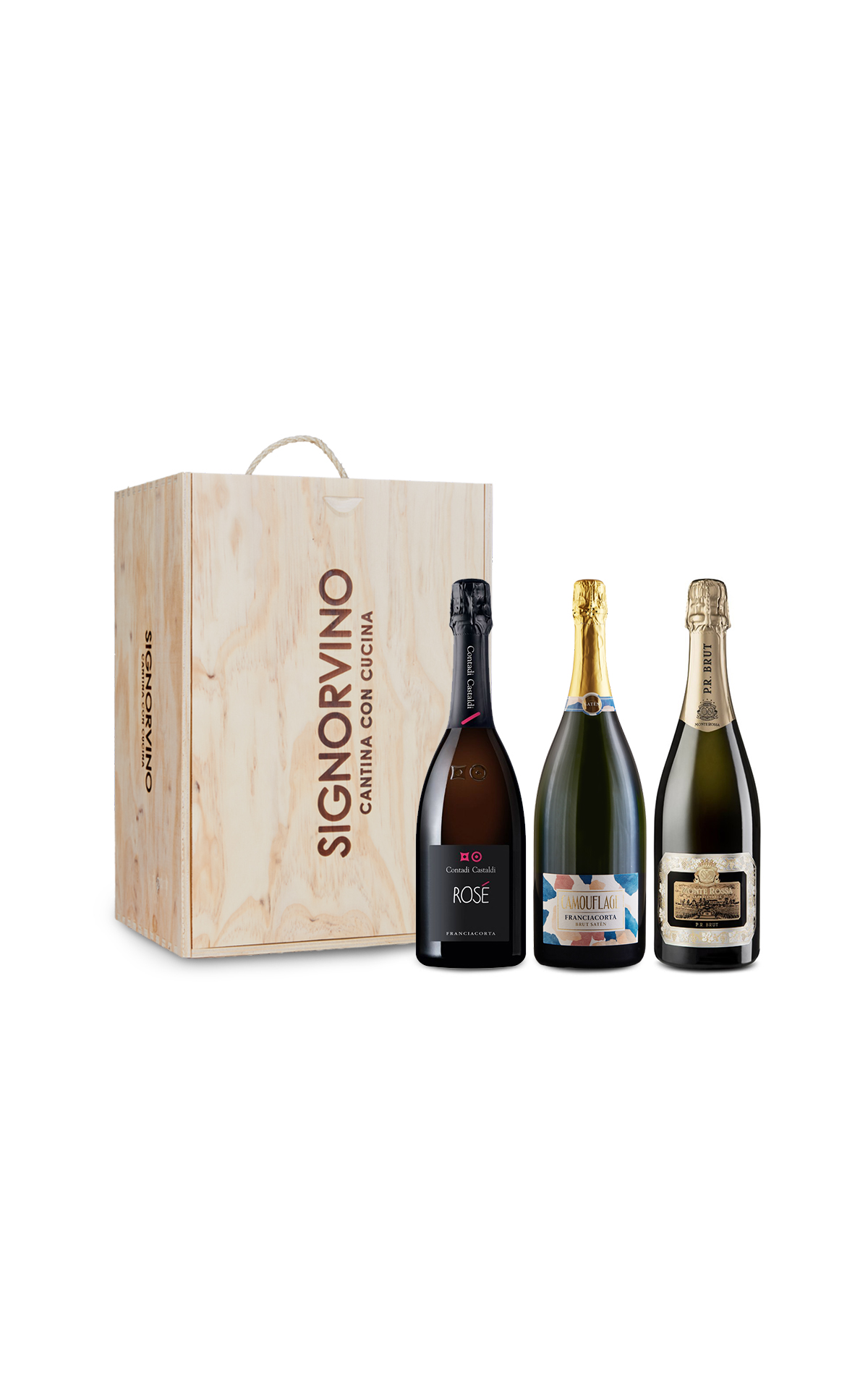 Signorvino 3 Franciacorta wines
