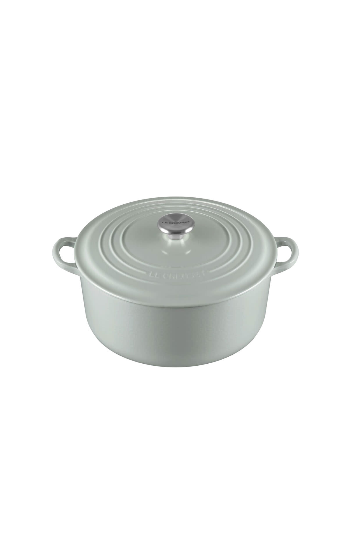 Le Creuset Round casserole 28cm pistache from Bicester Village