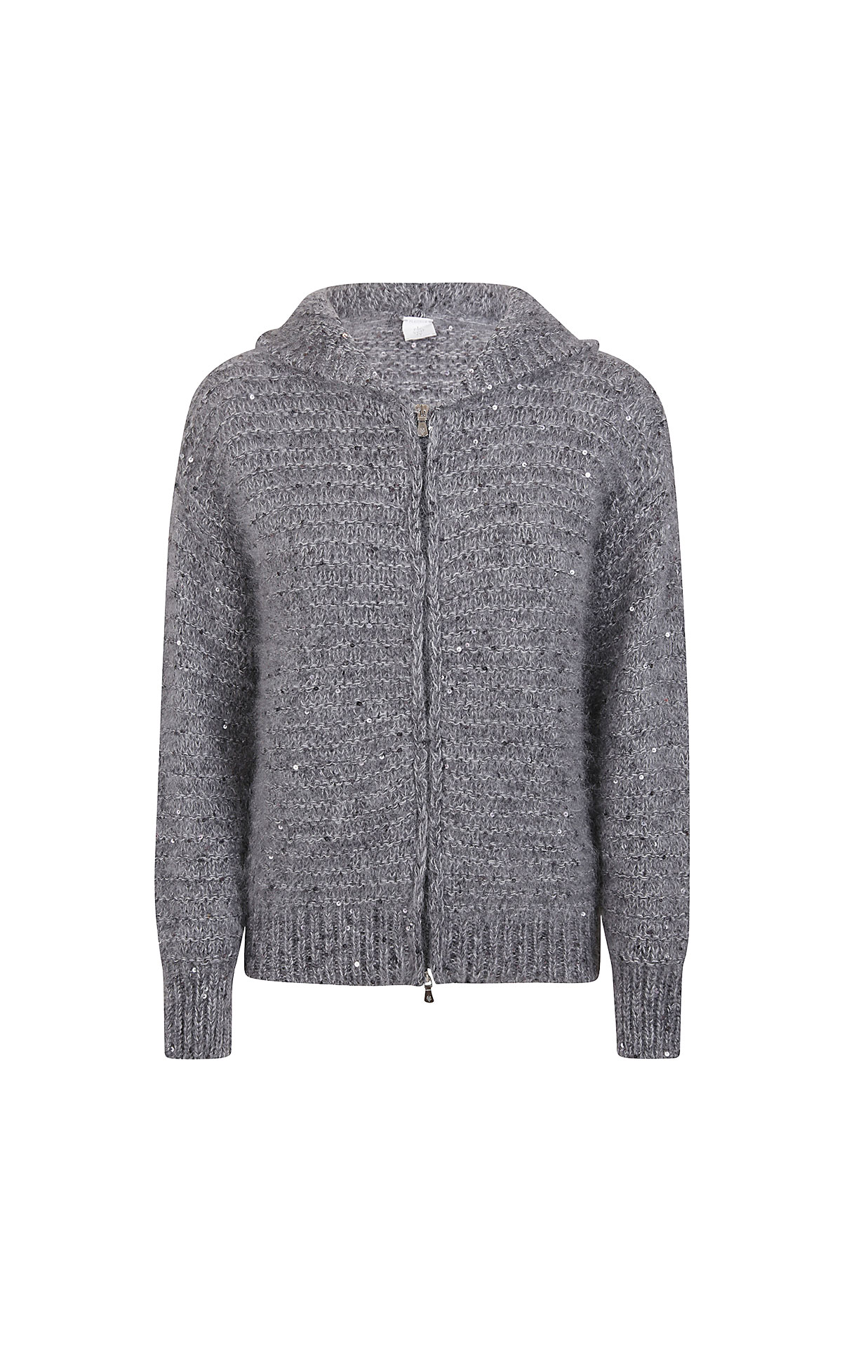 Eleventy Wool knit hoodie from Bicester Village