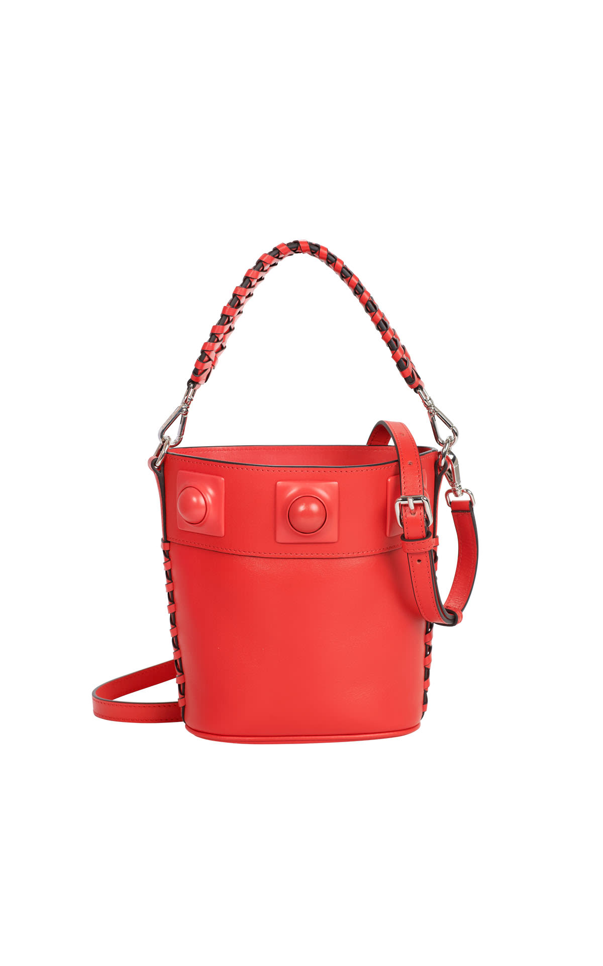 Red bucket bag Etro