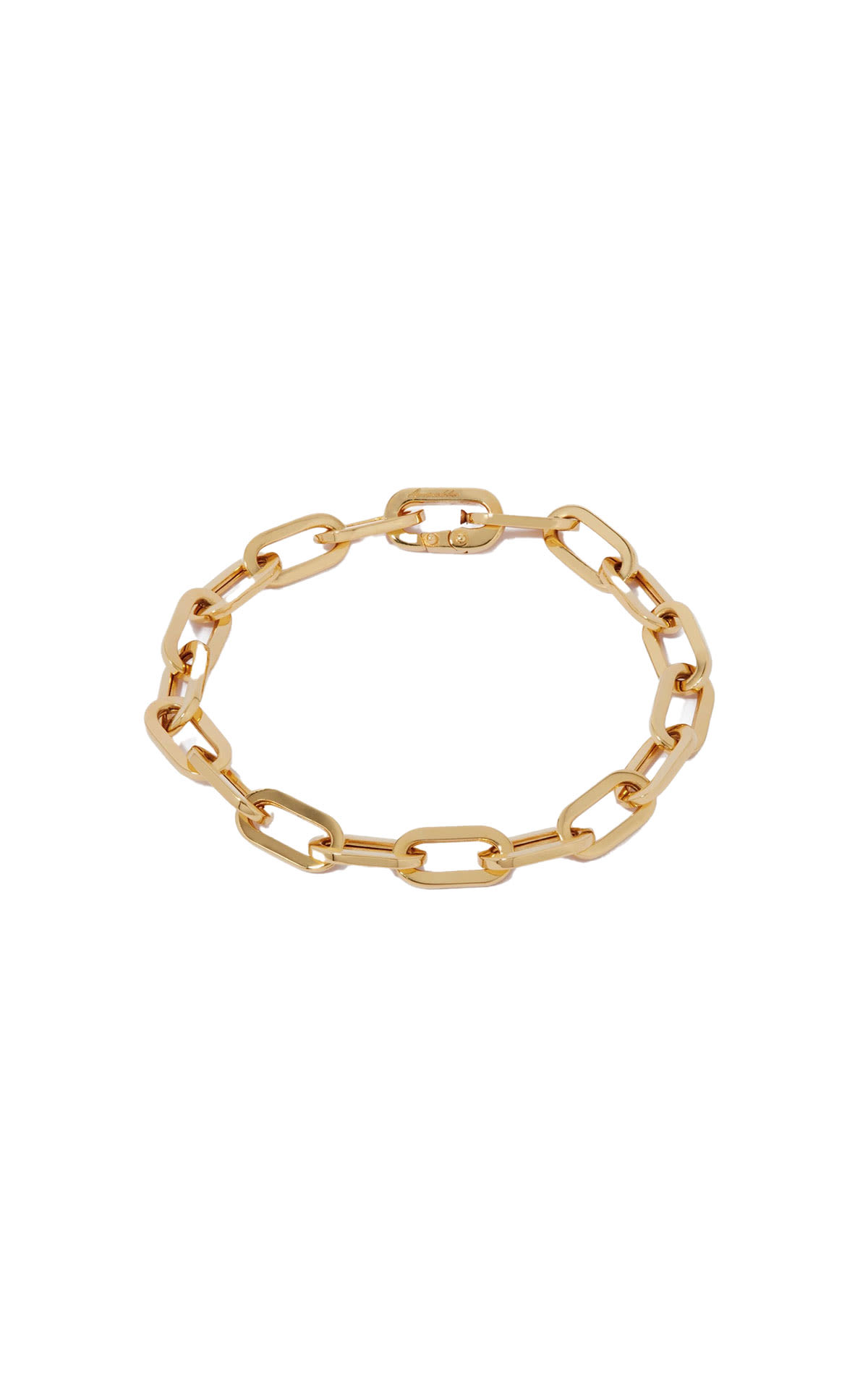 Annoushka 18ct yellow gold chunky cable bracelet from Bicester Village