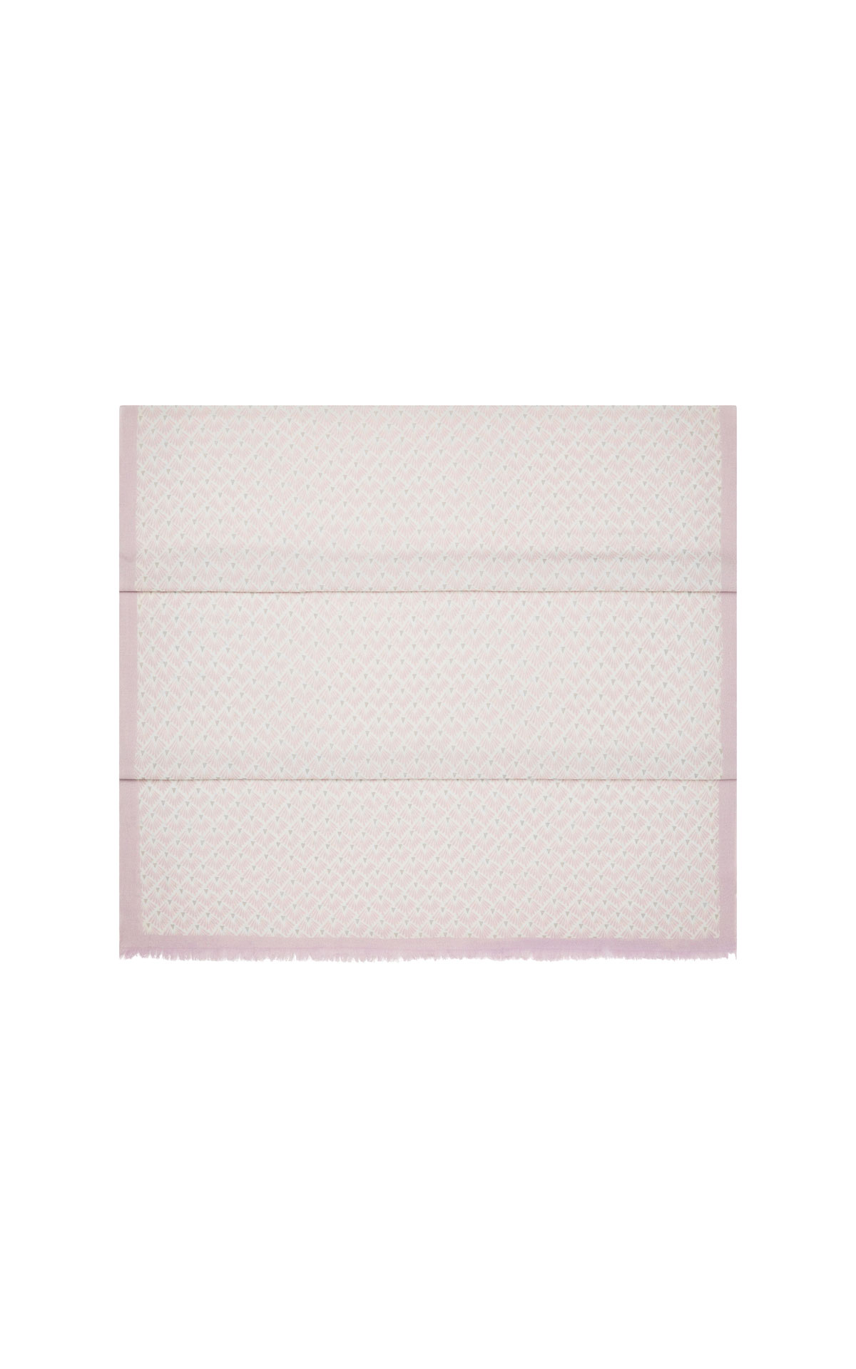 N.Peal Tile printed pashmina - oyster from Bicester Village