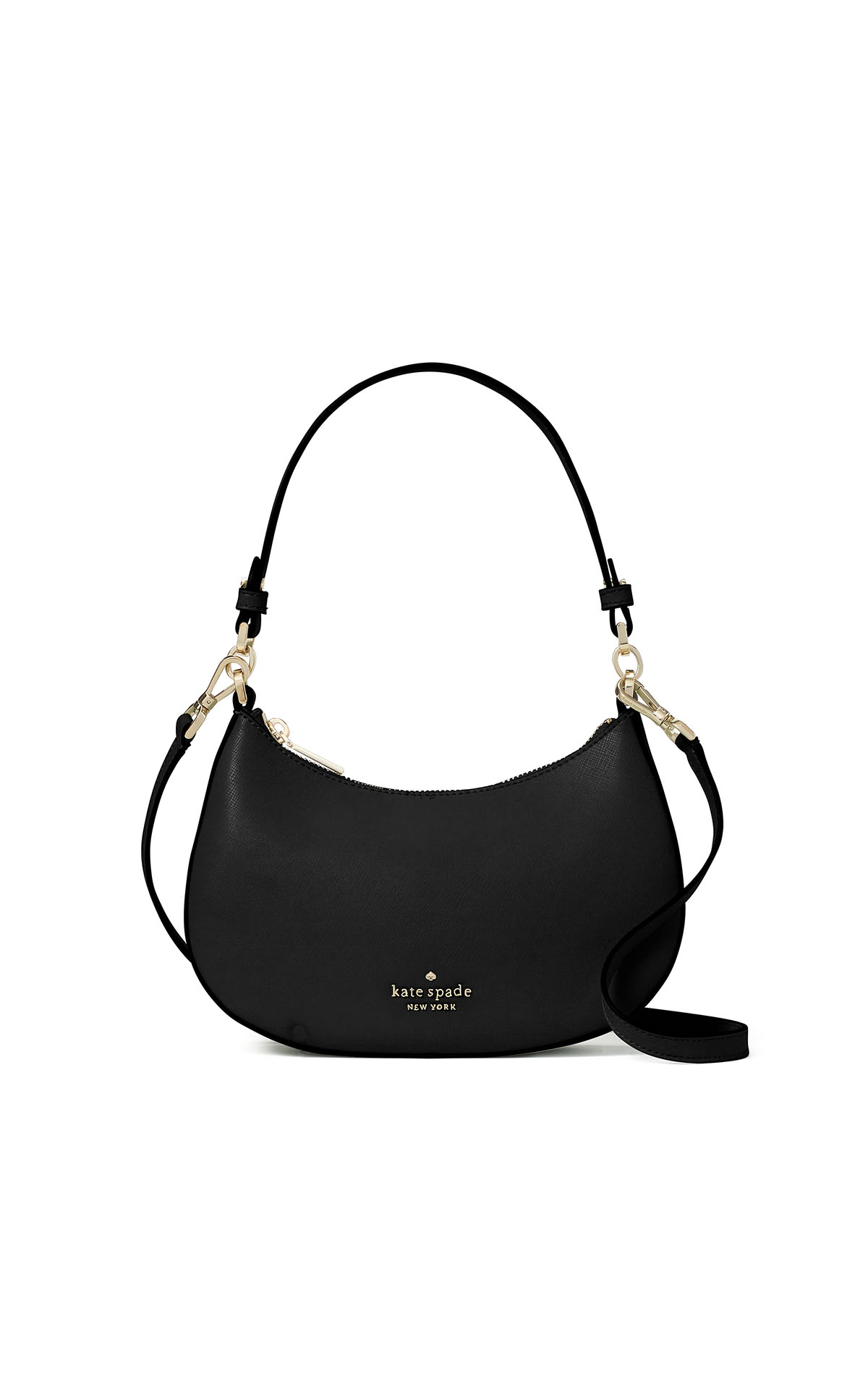 kate spade new york jackson double compartment leather shoulder bolsa