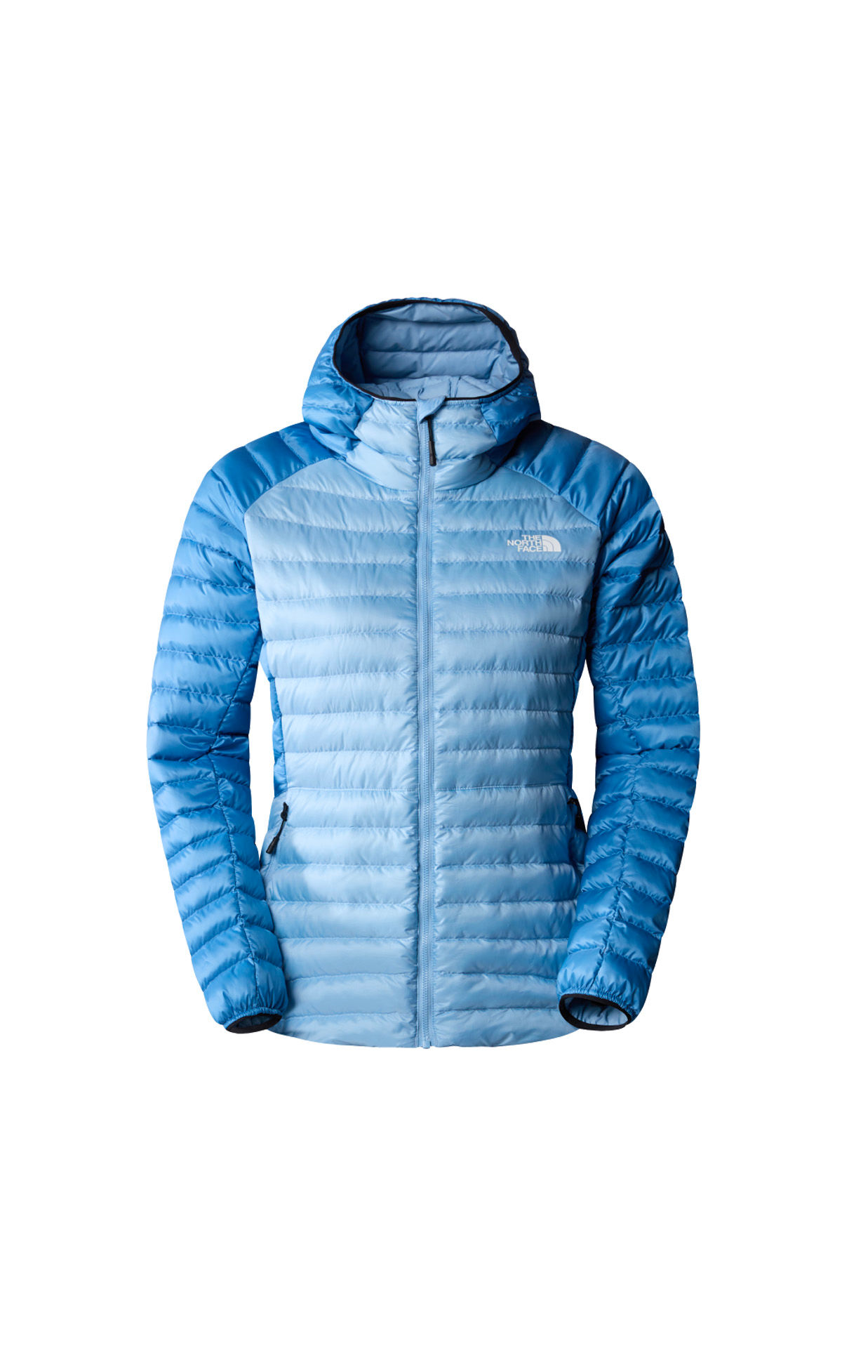 The North Face women's light blue jacket