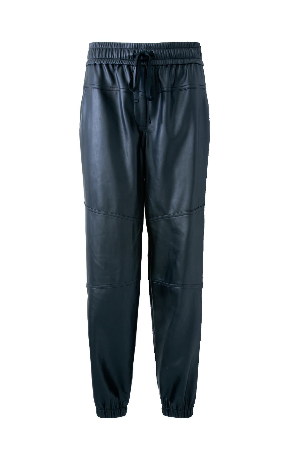 DKNY Vegan leather joggers from Bicester Village