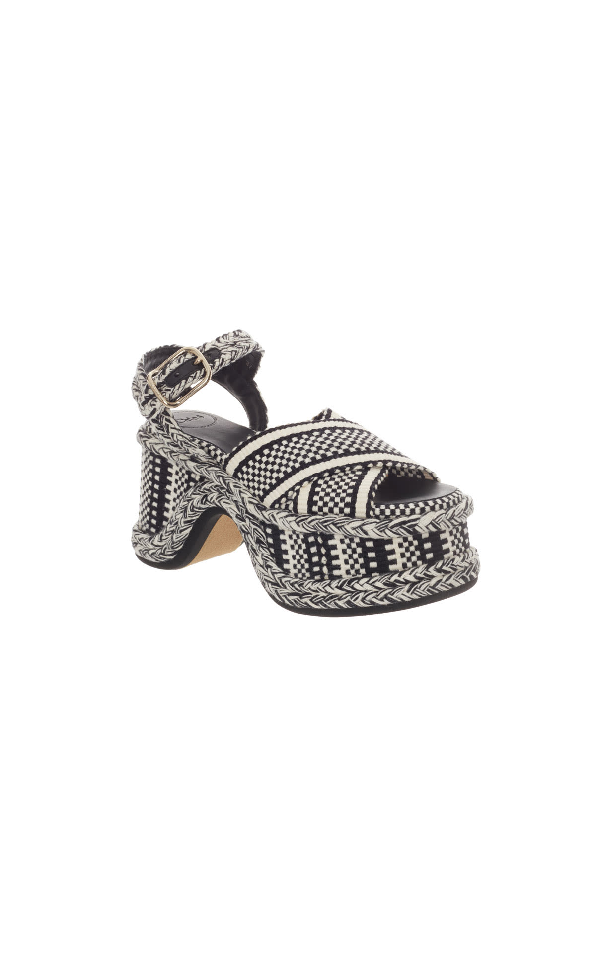Chloe Weave sandals from Bicester Village