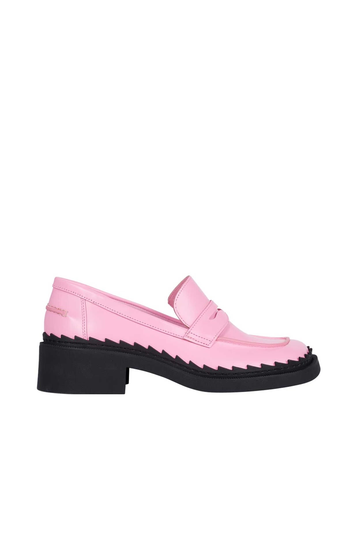 pink loafer Camper