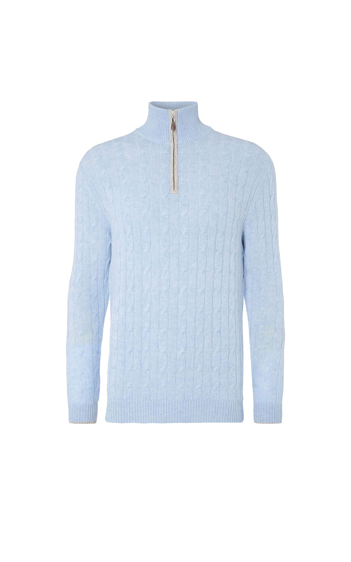 N.Peal Men’s cable 1/2 zip  from Bicester Village