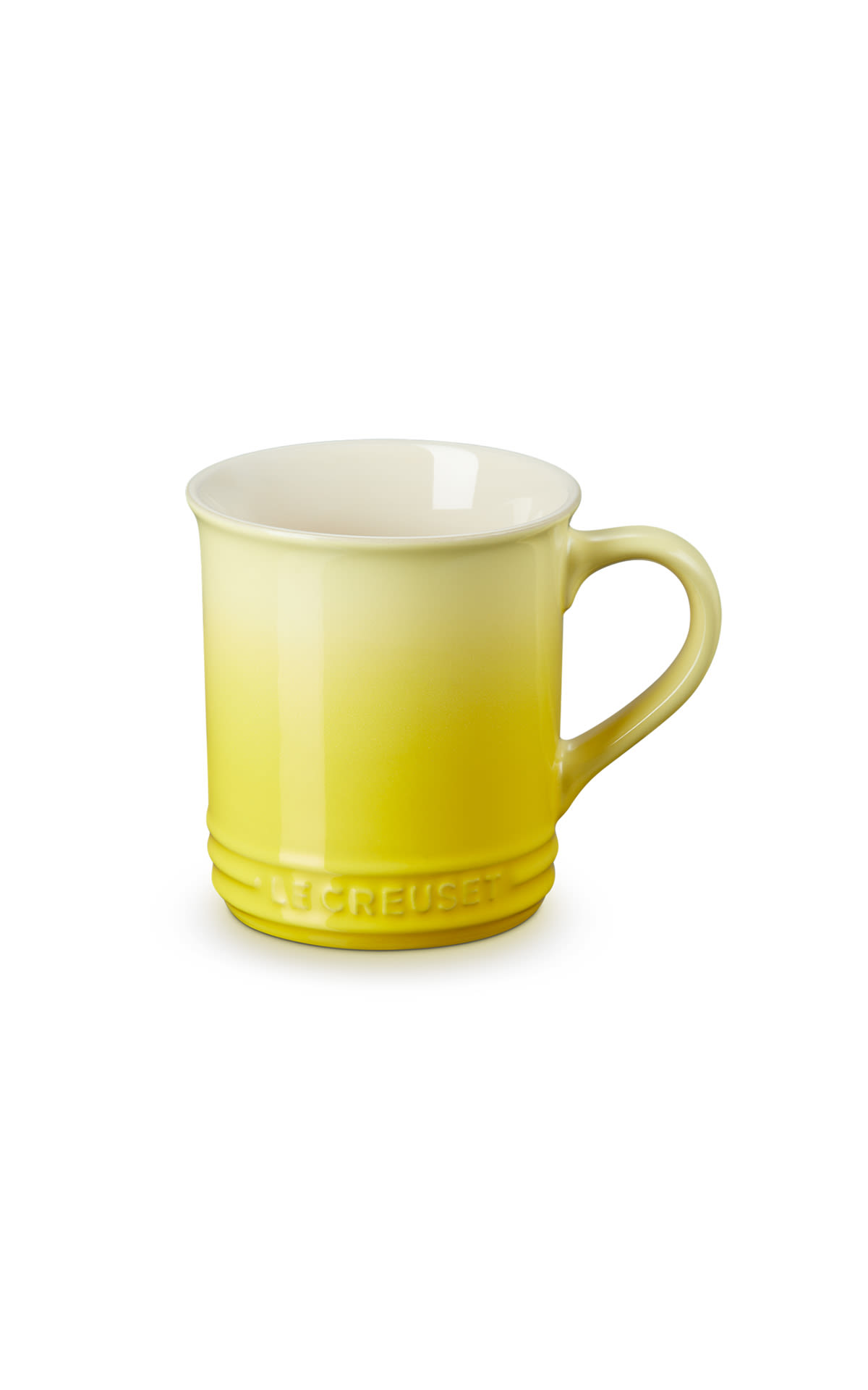 Yellow London mug Le Creuset