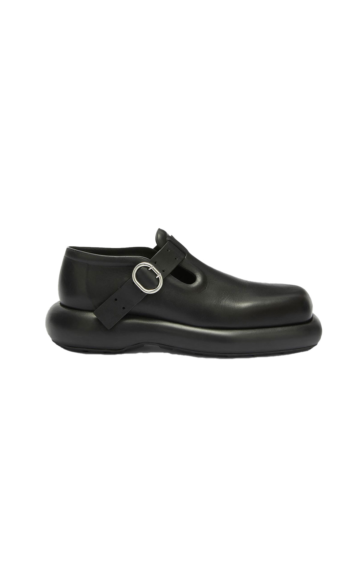 Jil Sander Leather buckle shoes from Bicester Village