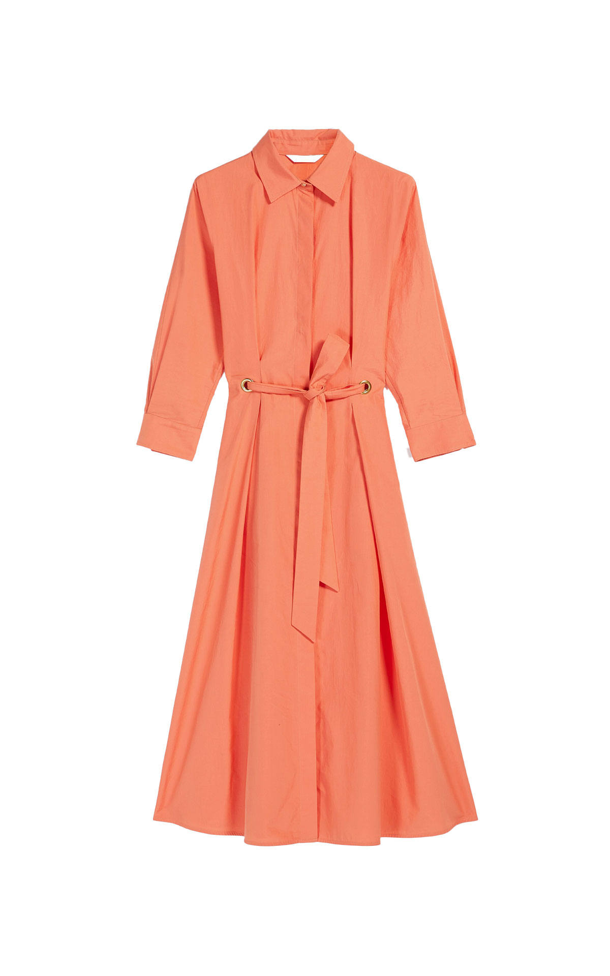 Orange dress max mara outlet barcelona la roca village